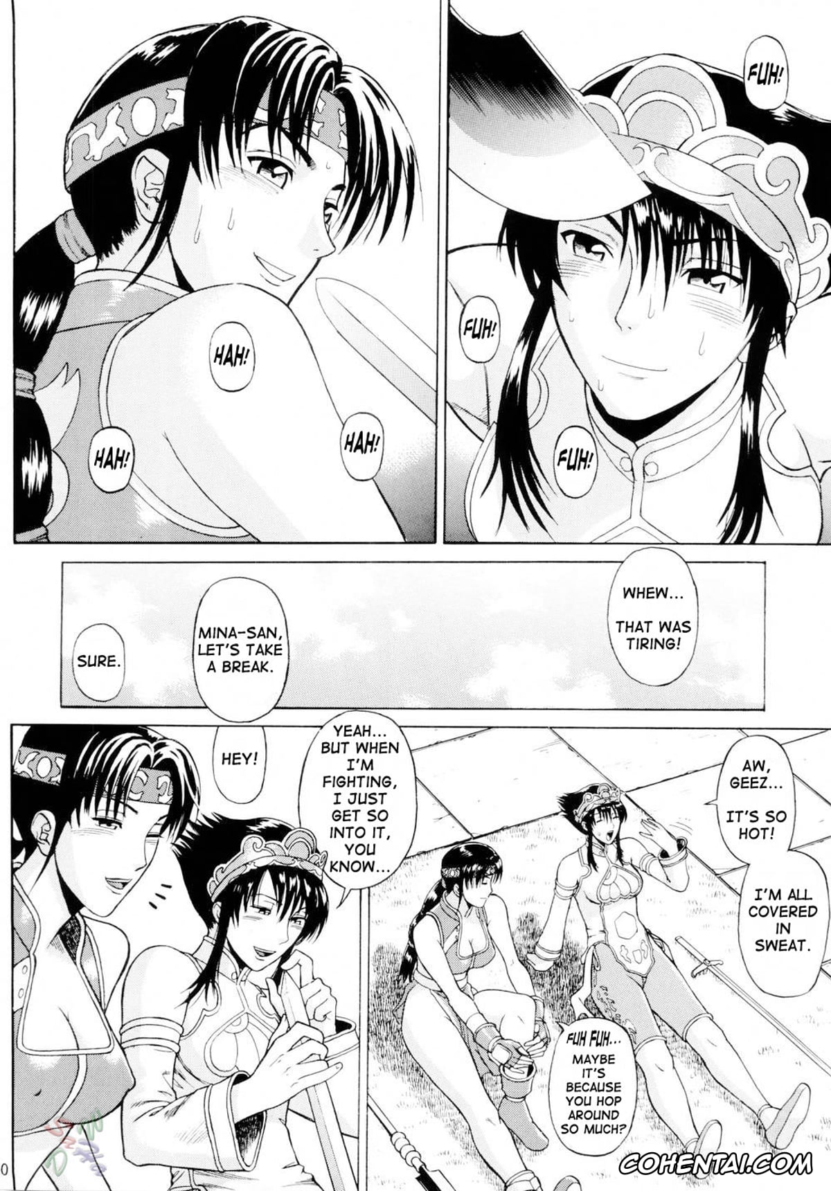 SoulCalibur hentai, Chai Xianghua hentai, Seong Mi-na hentai, Sophitia Alexandra hentai, Taki hentai, Soul Impact Vol. 3 (SoulCalibur), pagina 9