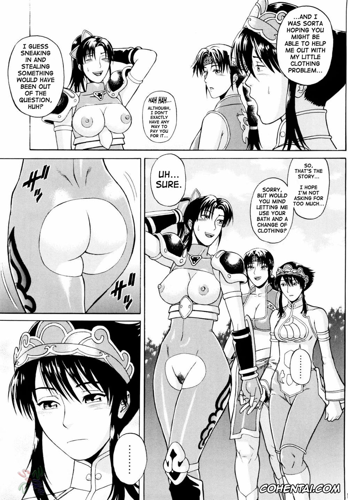 SoulCalibur hentai, Chai Xianghua hentai, Seong Mi-na hentai, Sophitia Alexandra hentai, Taki hentai, Soul Impact Vol. 3 (SoulCalibur), pagina 12