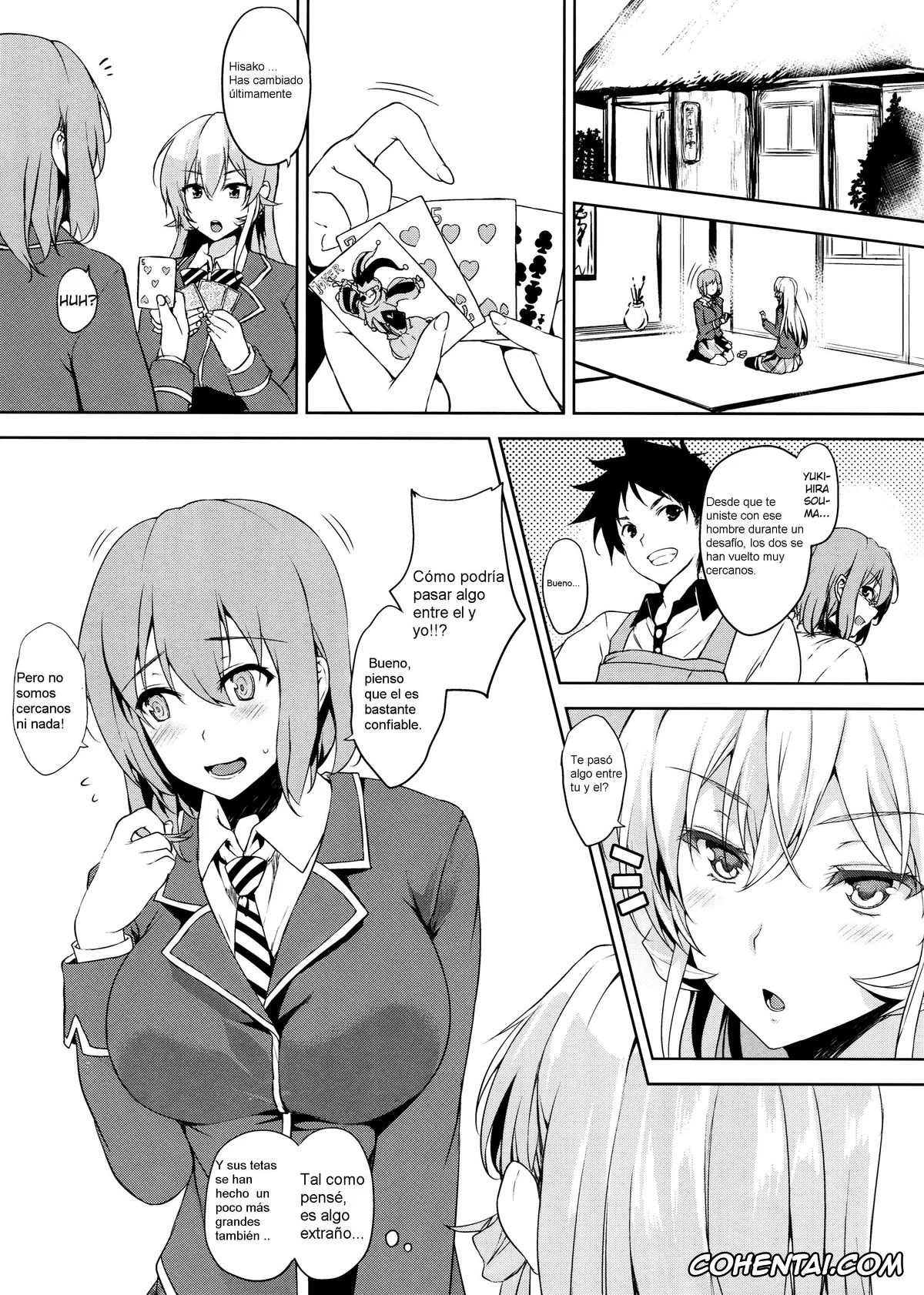 Shokugeki no Soma porno, Erina Nakiri porno, Hisako Arato porno, Souma Yukihira porno, Tabegoro (Shokugeki no Soma), pagina 2