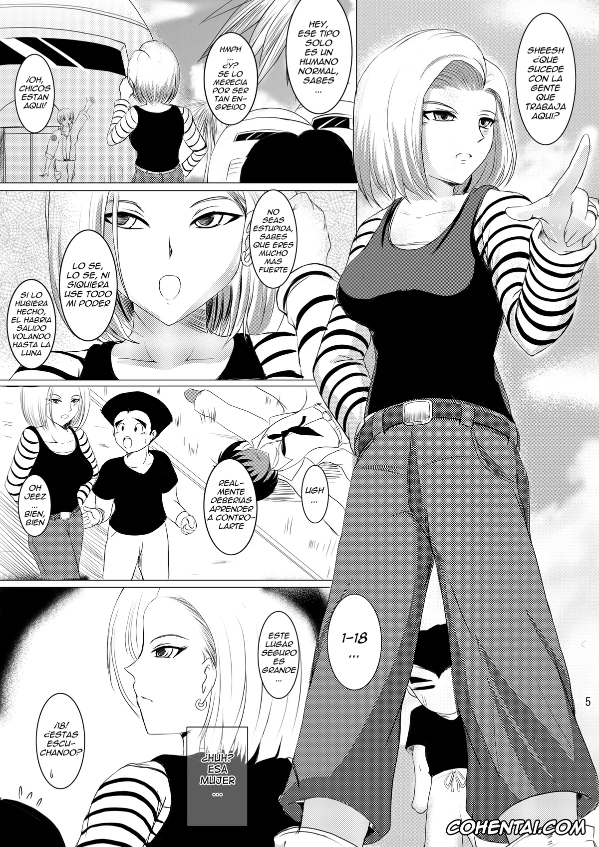 Dragon Ball Z xxx, Android 18 xxx, INFINITY18 (Dragon Ball Z), pagina 4