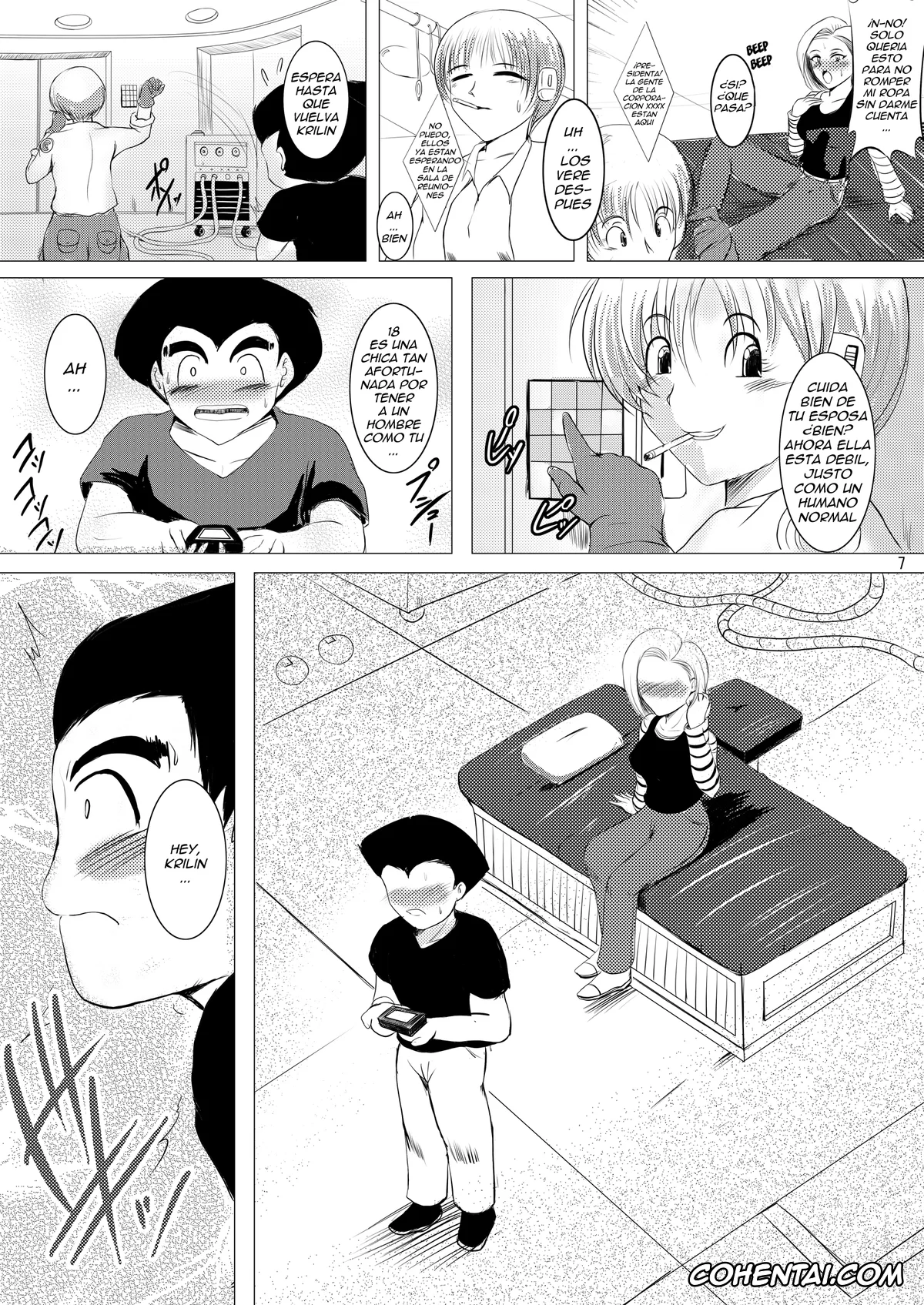 Dragon Ball Z hentai, Android 18 hentai, INFINITY18 (Dragon Ball Z), pagina 6