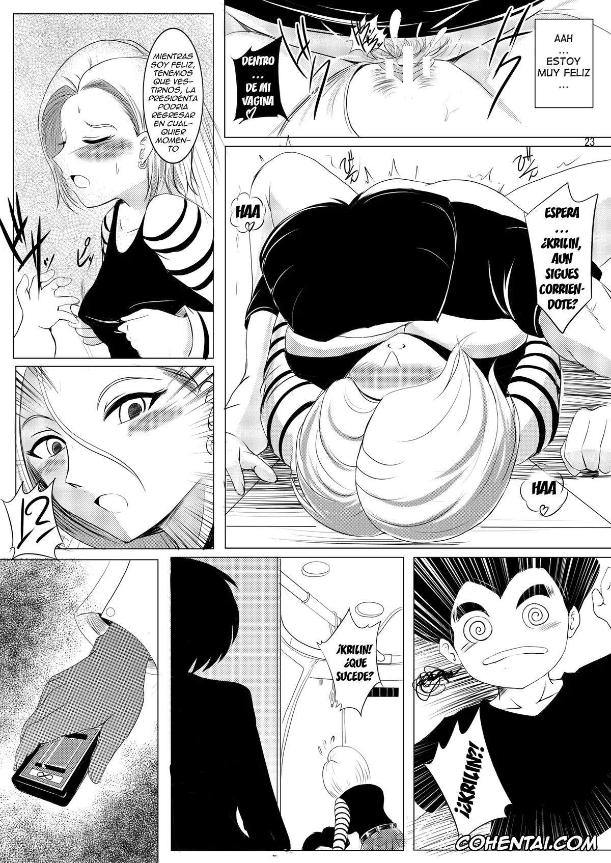 Dragon Ball Z hentai, Android 18 hentai, INFINITY18 (Dragon Ball Z), pagina 21