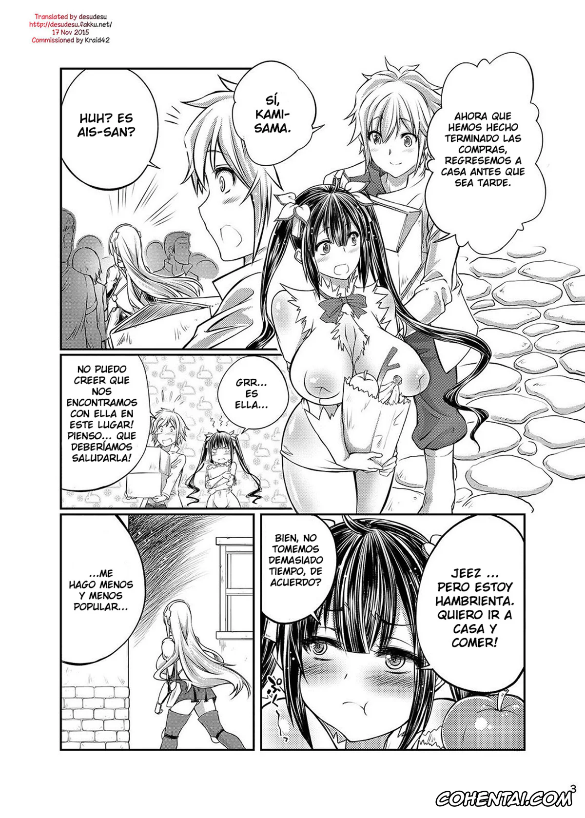 Dungeon ni Deai o Motomeru no wa Machigatteiru Darou ka porno, Hestia porno, Dungeon ni Juukan o Motomeru no wa Machigatteiru Darou ka (Dungeon ni Deai o Motomeru no wa Machigatteiru Darou ka), pagina 2