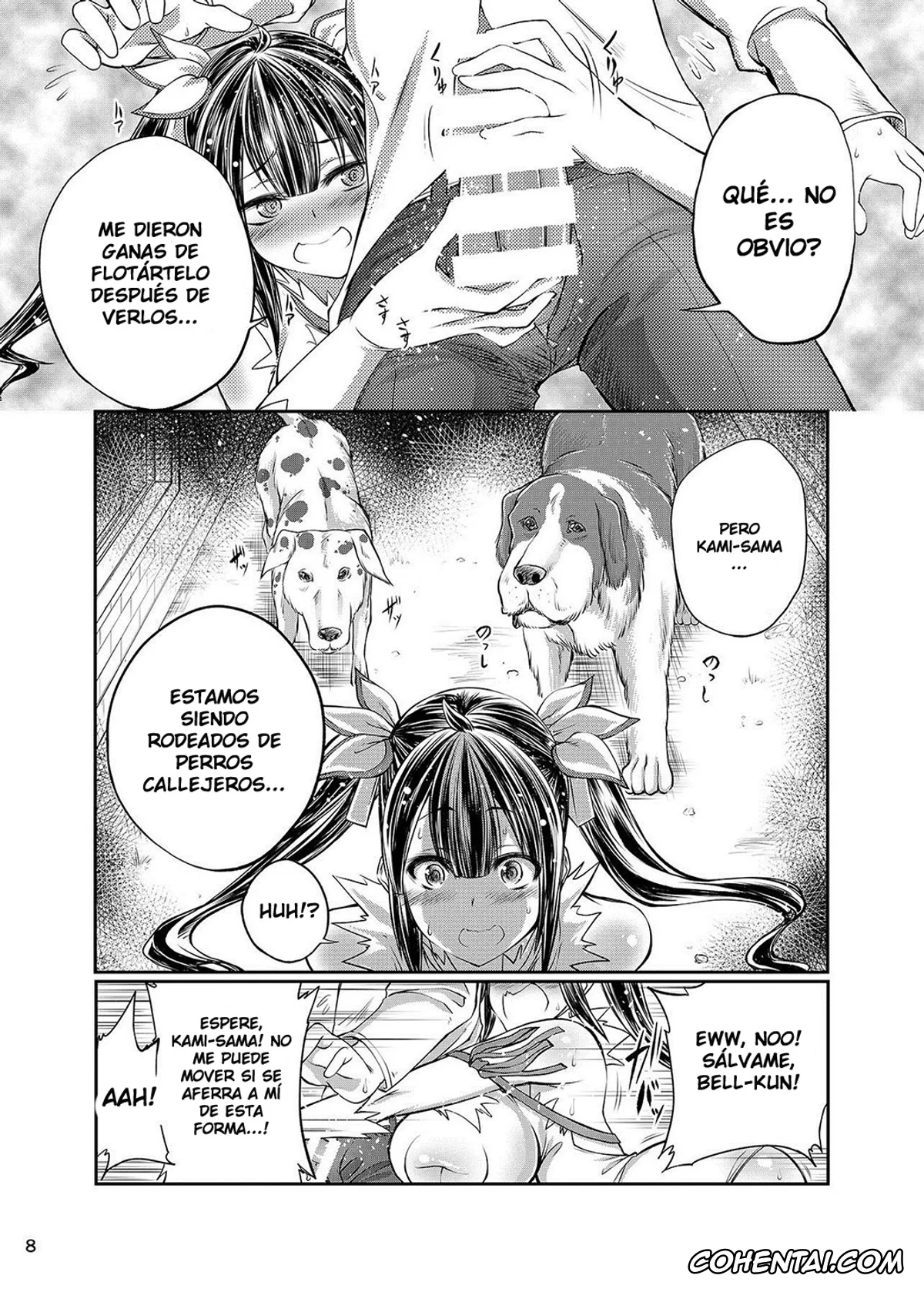Dungeon ni Deai o Motomeru no wa Machigatteiru Darou ka xxx, Hestia xxx, Dungeon ni Juukan o Motomeru no wa Machigatteiru Darou ka (Dungeon ni Deai o Motomeru no wa Machigatteiru Darou ka), pagina 7