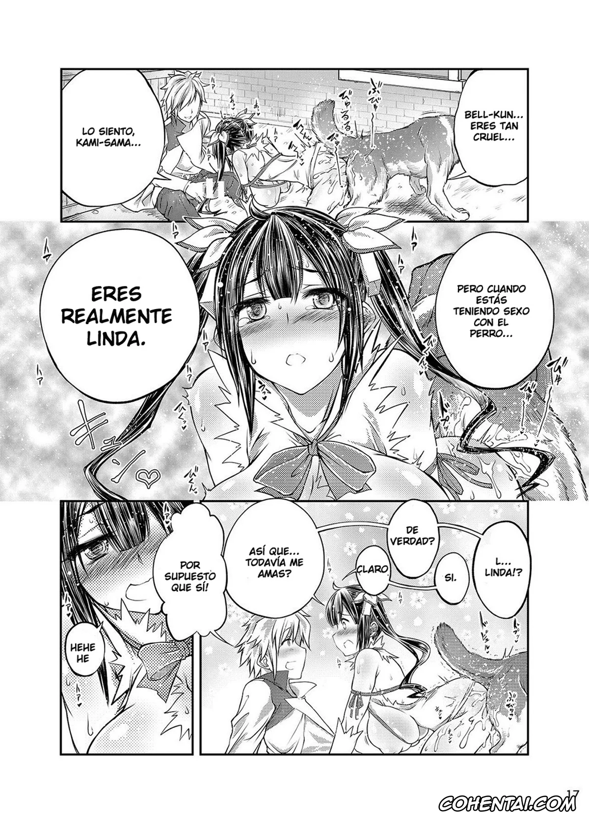Dungeon ni Deai o Motomeru no wa Machigatteiru Darou ka xxx, Hestia xxx, Dungeon ni Juukan o Motomeru no wa Machigatteiru Darou ka (Dungeon ni Deai o Motomeru no wa Machigatteiru Darou ka), pagina 16
