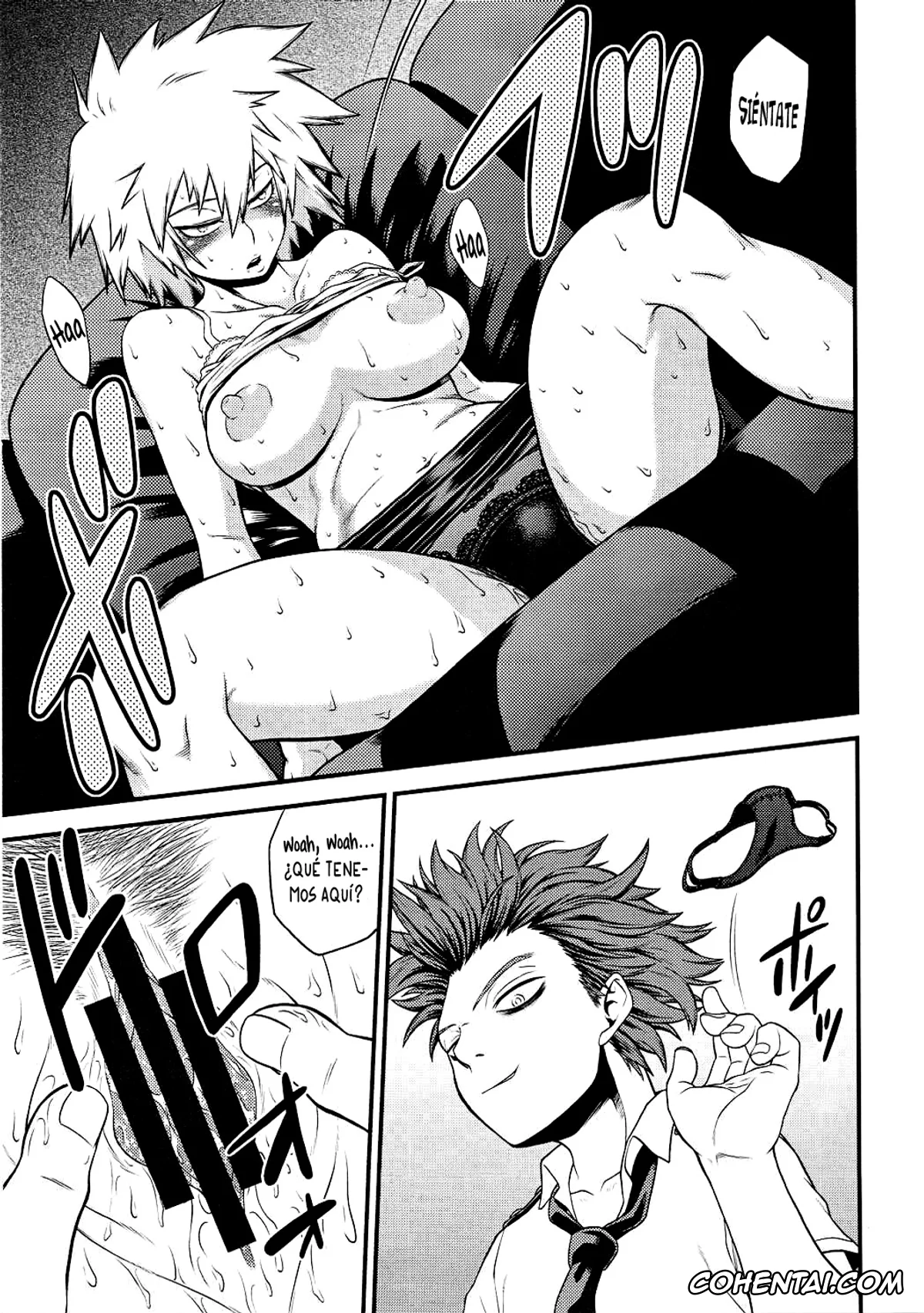 My Hero Academia | Boku No Hero Academia xxx, Hitoshi Shinsou xxx, Mitsuki Bakugou xxx, H-ERO!! 2 Side Bakugo Mama (Boku no Hero Academia), pagina 7