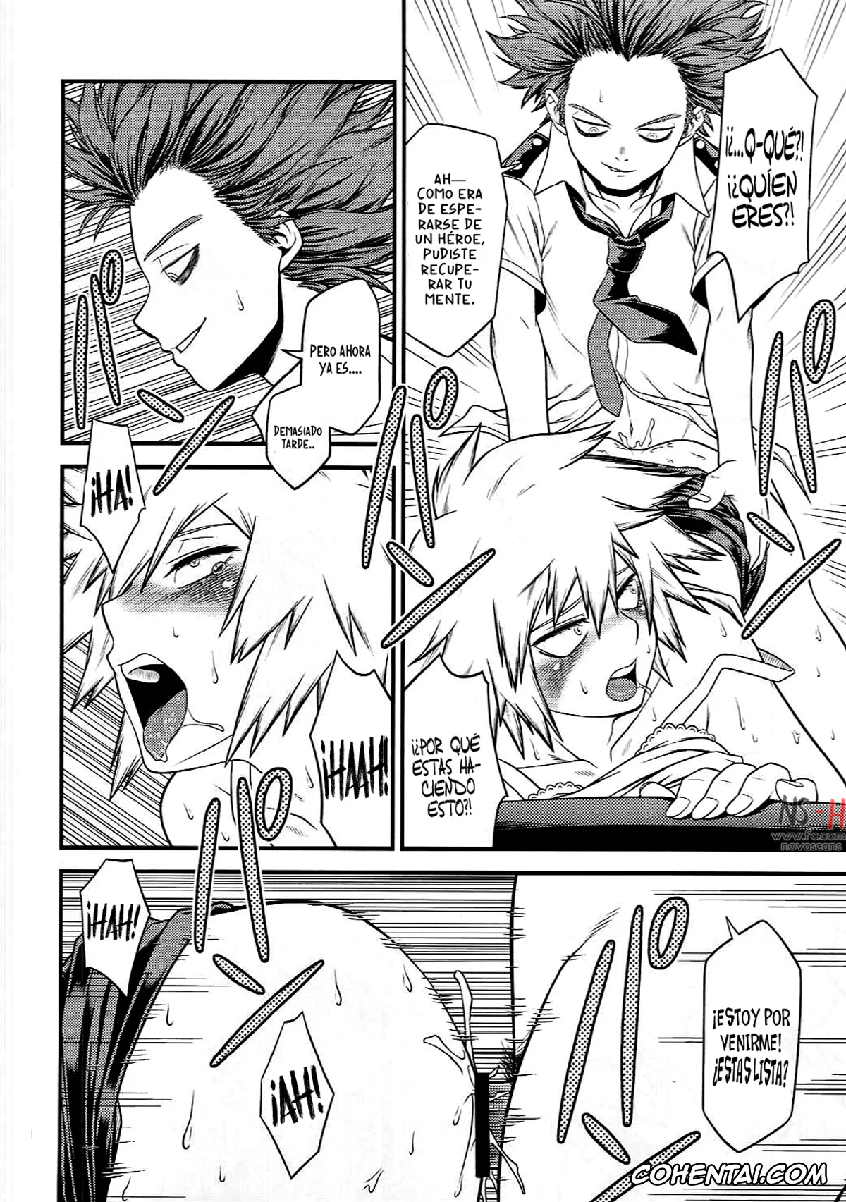 My Hero Academia | Boku No Hero Academia xxx, Hitoshi Shinsou xxx, Mitsuki Bakugou xxx, H-ERO!! 2 Side Bakugo Mama (Boku no Hero Academia), pagina 10