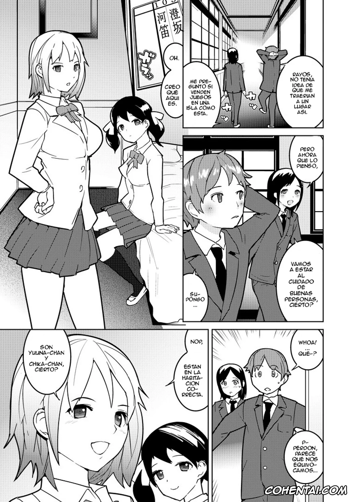 Original hentai, Josou Mazo Danshi Kyousei Kyouiku Gakuen ~Futanari Shoujo-tachi ni Shitsuke Kerarete~, pagina 3