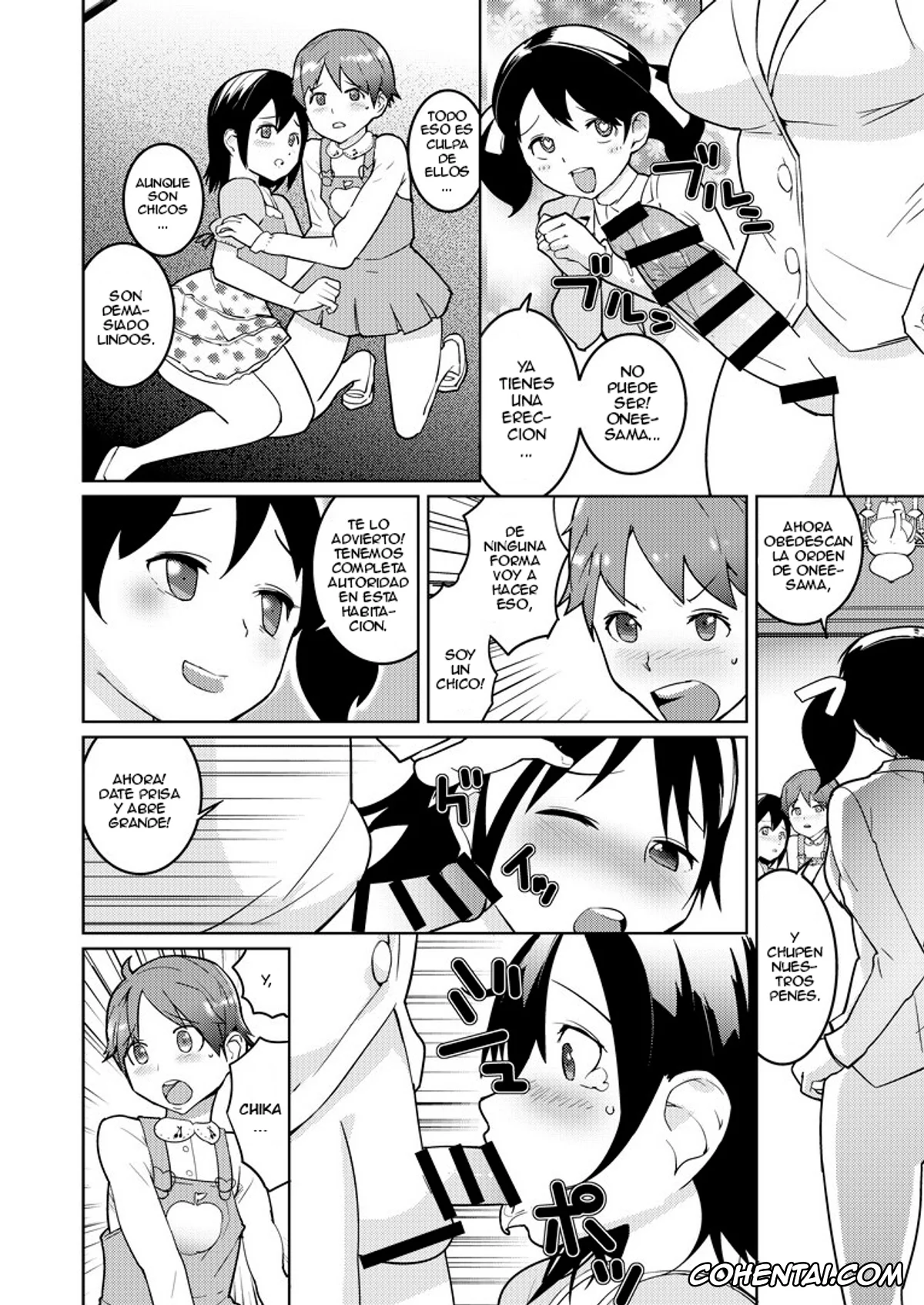 Original porno, Josou Mazo Danshi Kyousei Kyouiku Gakuen ~Futanari Shoujo-tachi ni Shitsuke Kerarete~, pagina 8