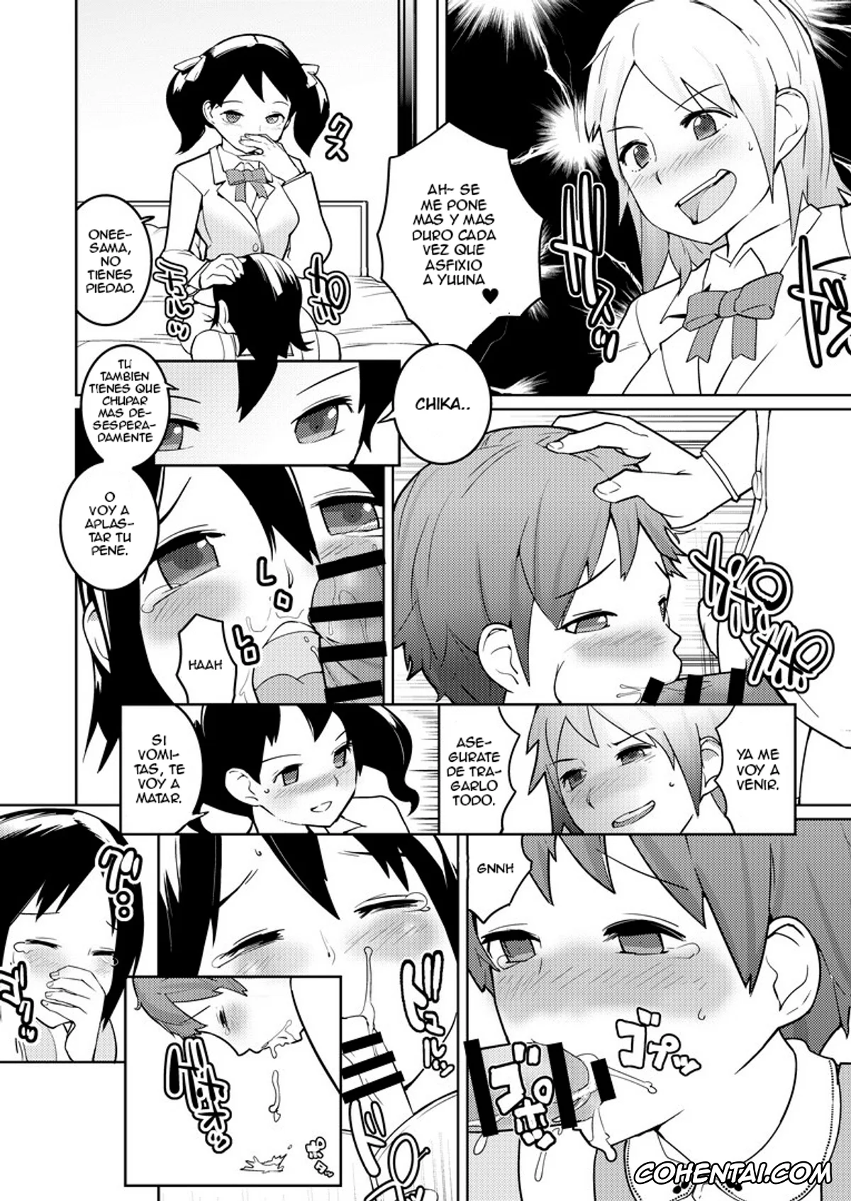 Original porno, Josou Mazo Danshi Kyousei Kyouiku Gakuen ~Futanari Shoujo-tachi ni Shitsuke Kerarete~, pagina 11