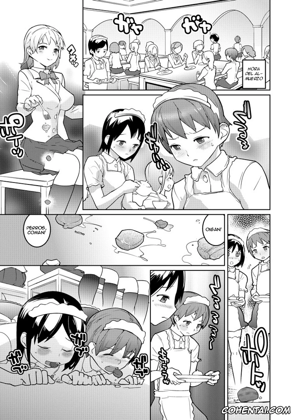 Original porno, Josou Mazo Danshi Kyousei Kyouiku Gakuen ~Futanari Shoujo-tachi ni Shitsuke Kerarete~, pagina 17