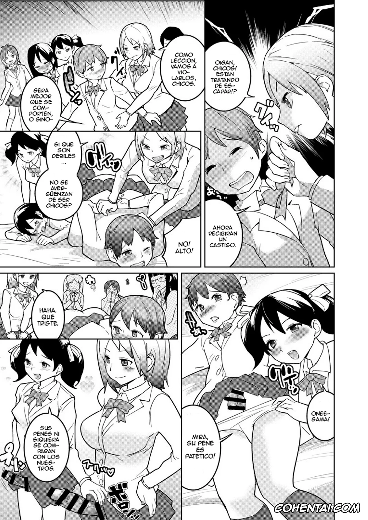 Original xxx, Josou Mazo Danshi Kyousei Kyouiku Gakuen ~Futanari Shoujo-tachi ni Shitsuke Kerarete~, pagina 19