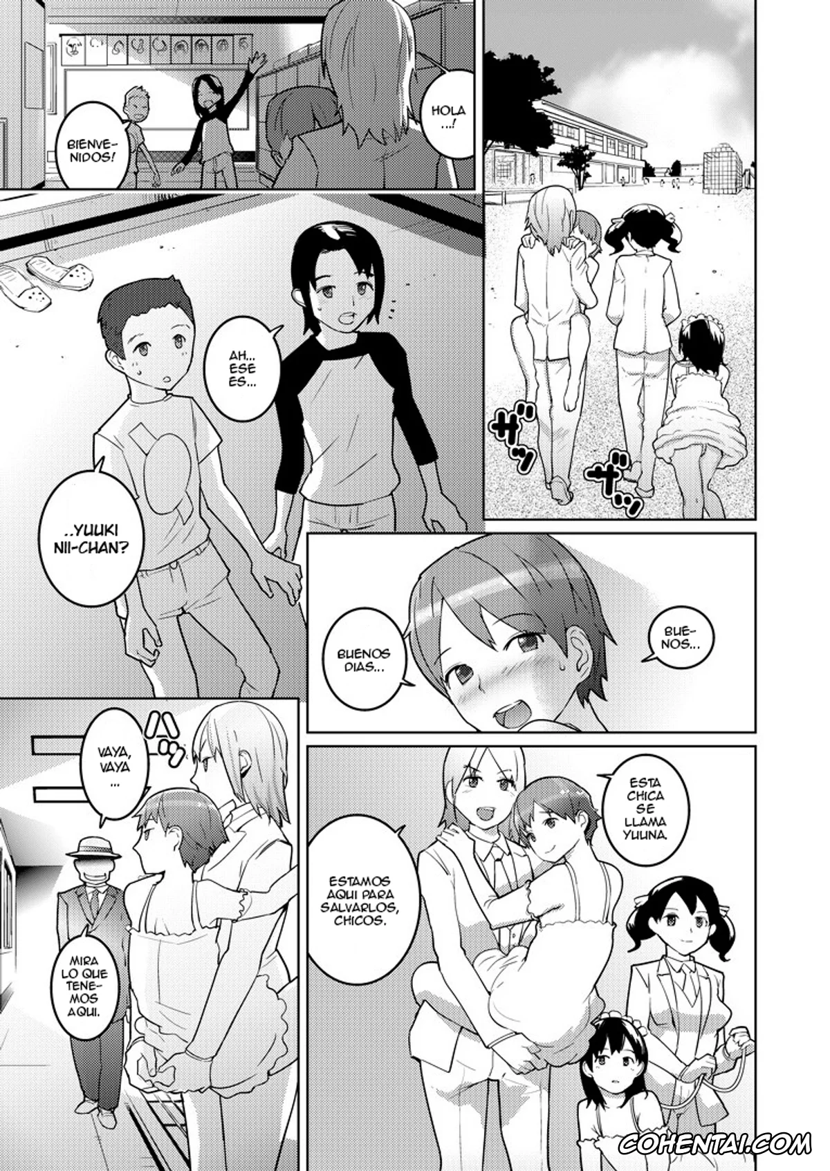 Original hentai, Josou Mazo Danshi Kyousei Kyouiku Gakuen ~Futanari Shoujo-tachi ni Shitsuke Kerarete~, pagina 27