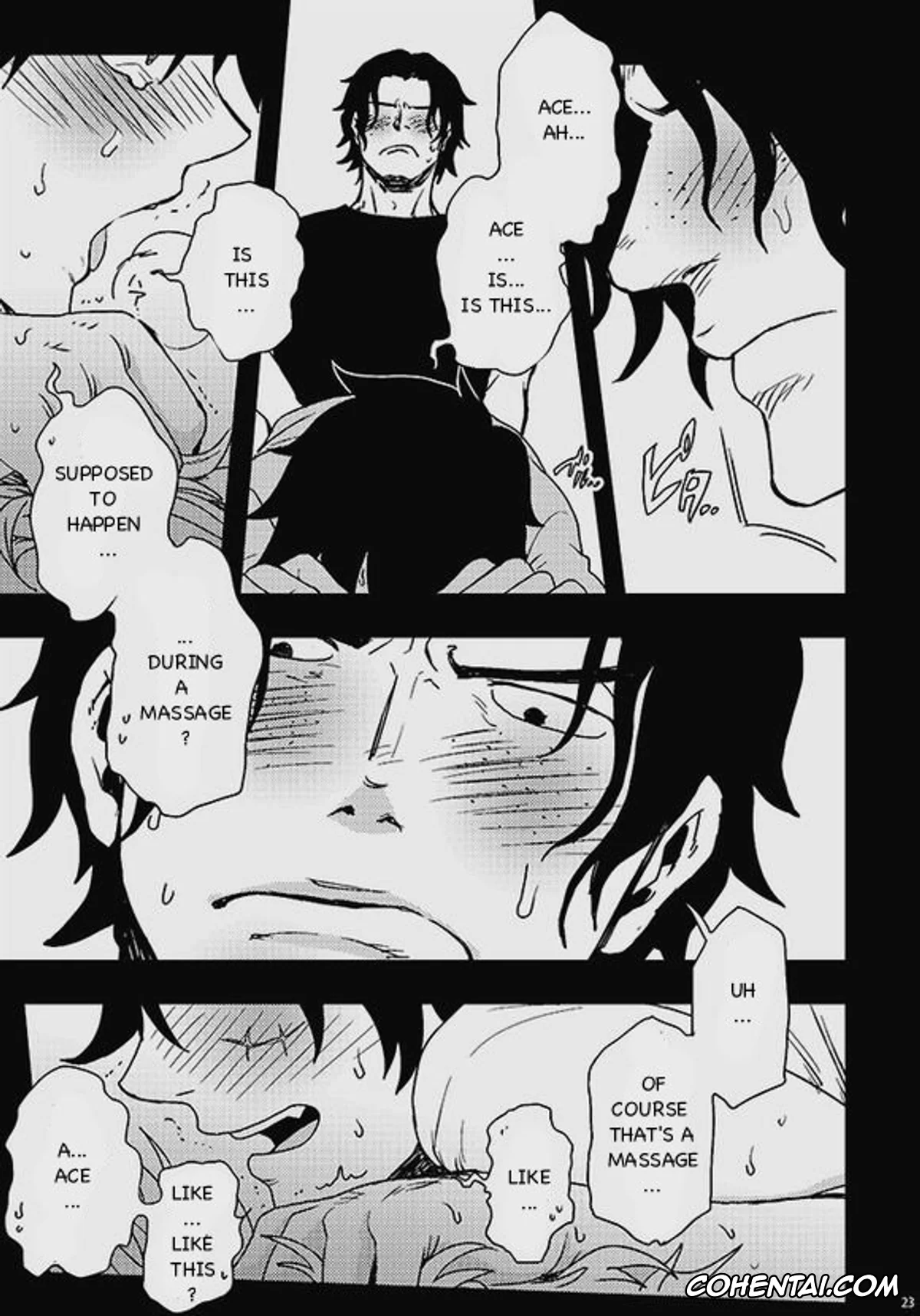 One Piece hentai, Monkey D. Luffy hentai, Portgas D. Ace hentai, Himitsu (One Piece), pagina 21