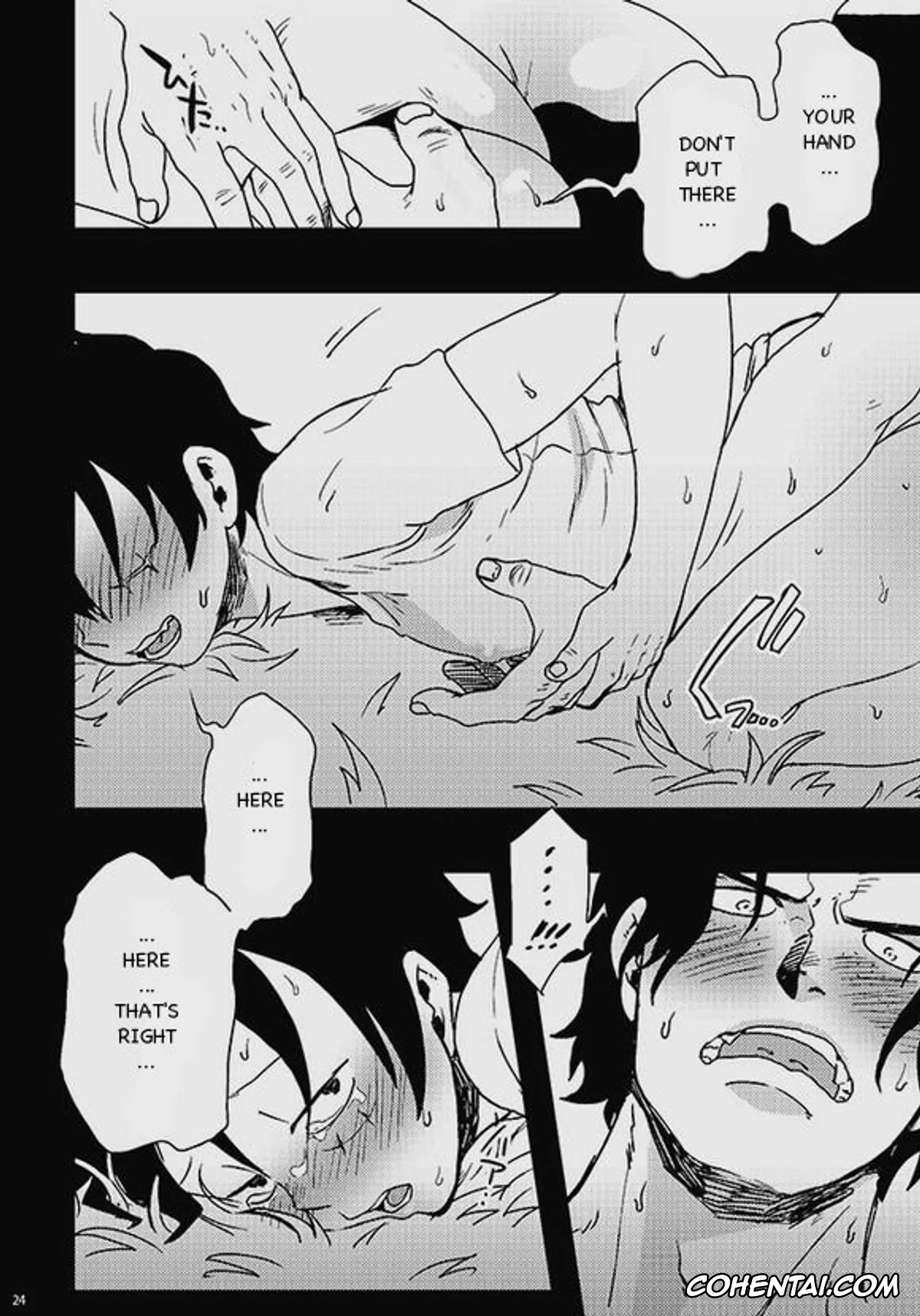 One Piece xxx, Monkey D. Luffy xxx, Portgas D. Ace xxx, Himitsu (One Piece), pagina 22