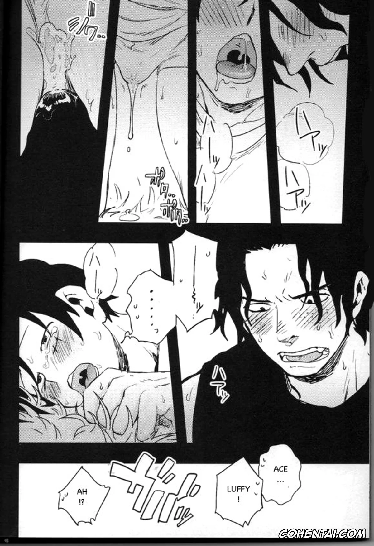 One Piece porno, Monkey D. Luffy porno, Portgas D. Ace porno, Himitsu (One Piece), pagina 26