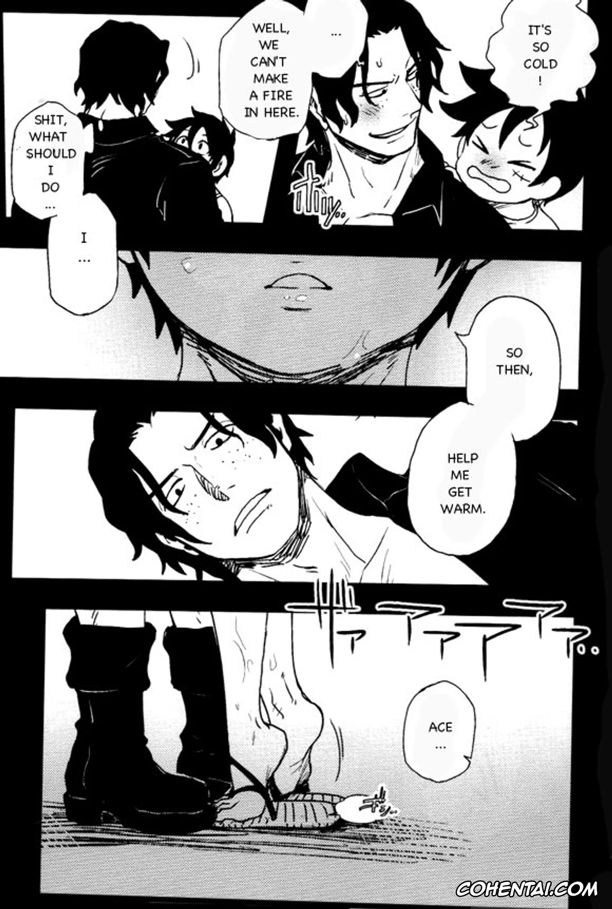 One Piece hentai, Monkey D. Luffy hentai, Portgas D. Ace hentai, Himitsu (One Piece), pagina 33