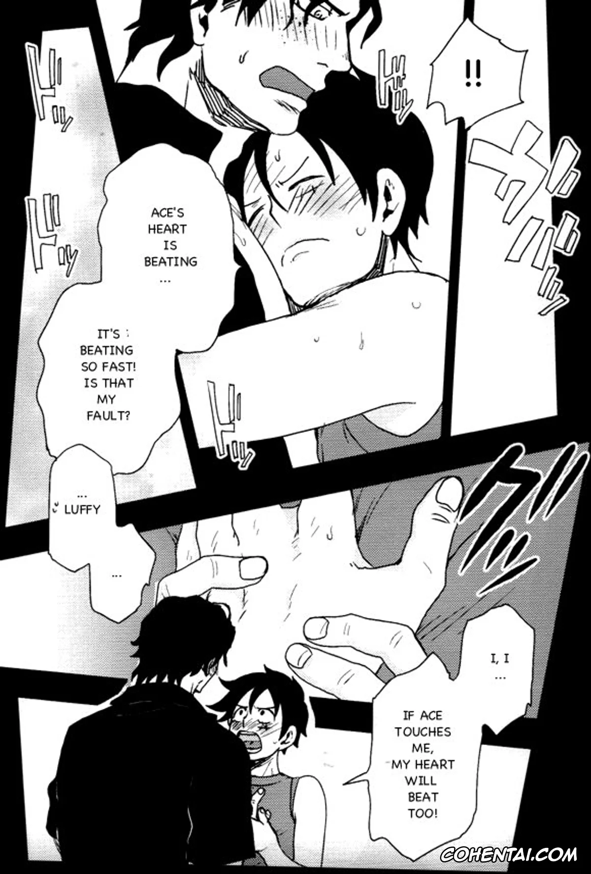 One Piece porno, Monkey D. Luffy porno, Portgas D. Ace porno, Himitsu (One Piece), pagina 41