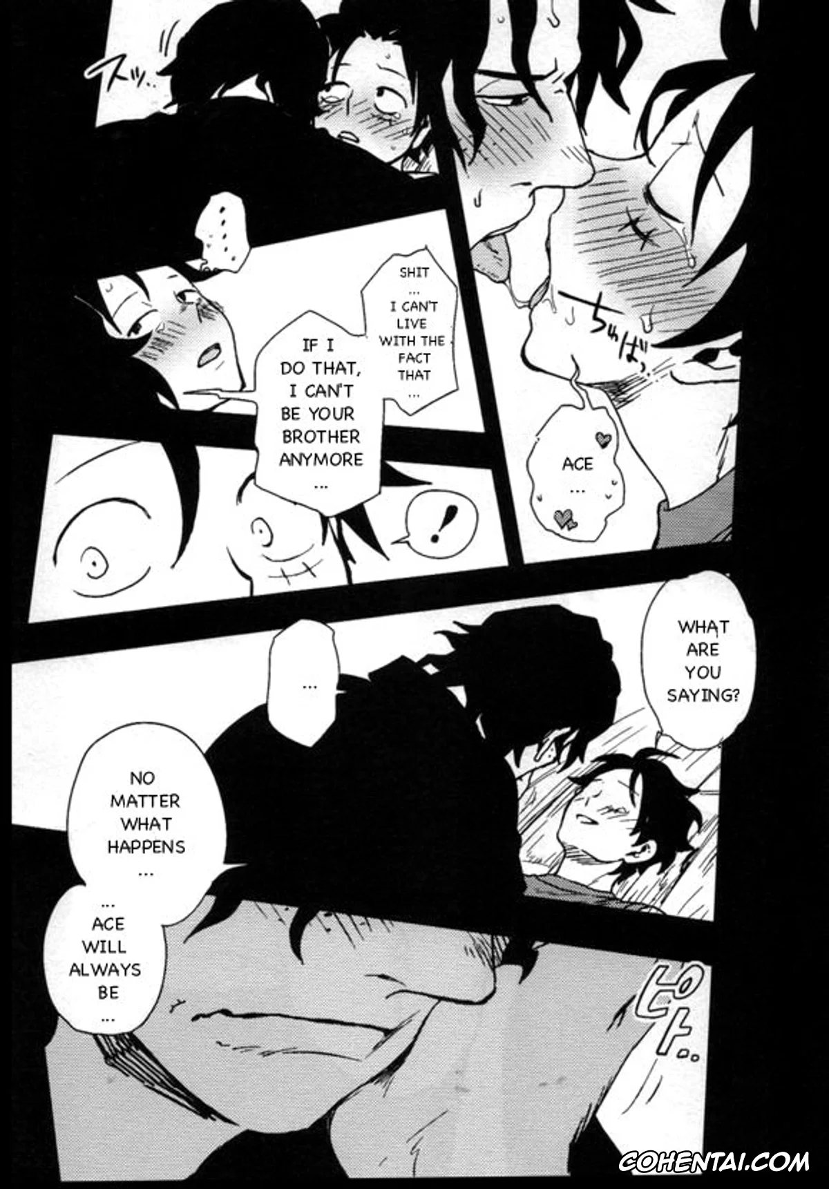 One Piece hentai, Monkey D. Luffy hentai, Portgas D. Ace hentai, Himitsu (One Piece), pagina 45