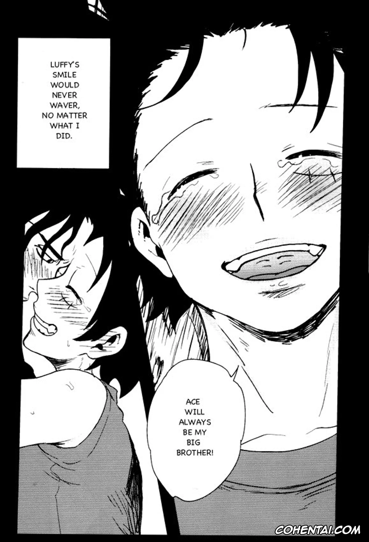 One Piece xxx, Monkey D. Luffy xxx, Portgas D. Ace xxx, Himitsu (One Piece), pagina 46