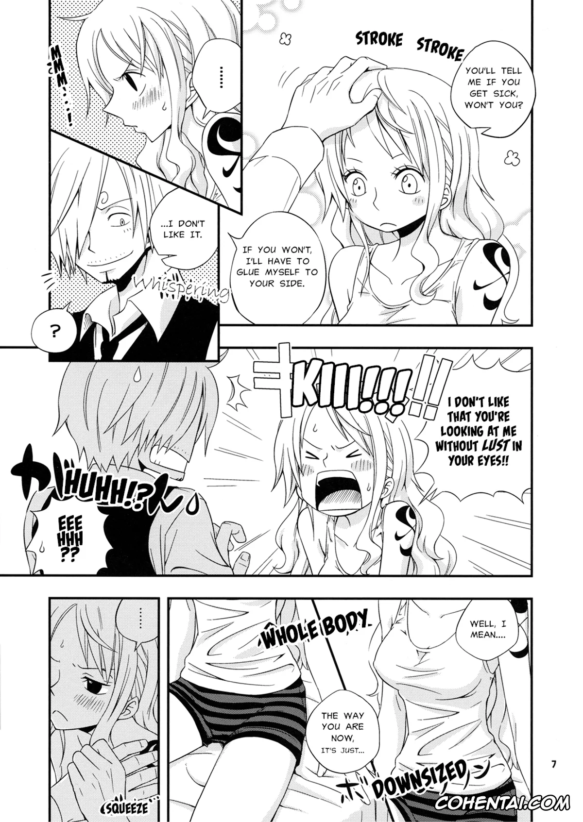 One Piece xxx, Nami xxx, Sanji Vinsmoke xxx, Young And Pretty Lover (One Piece), pagina 7