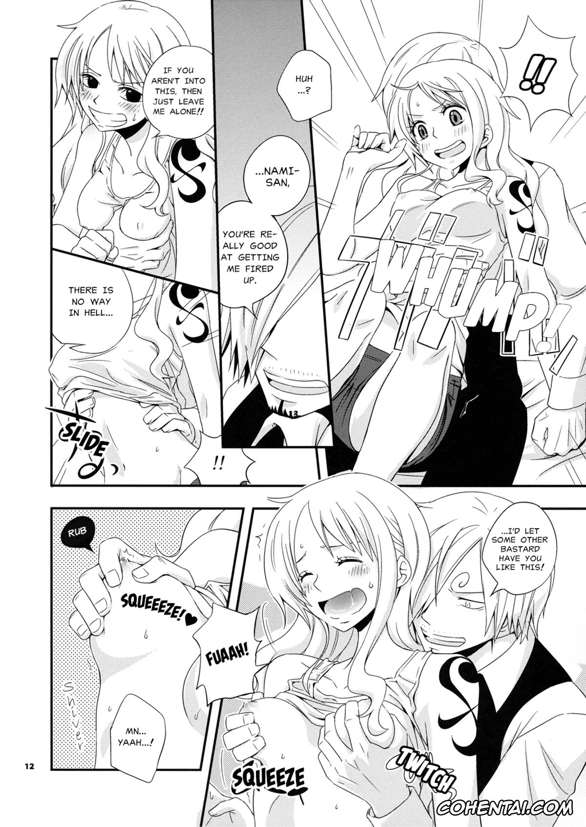 One Piece xxx, Nami xxx, Sanji Vinsmoke xxx, Young And Pretty Lover (One Piece), pagina 13