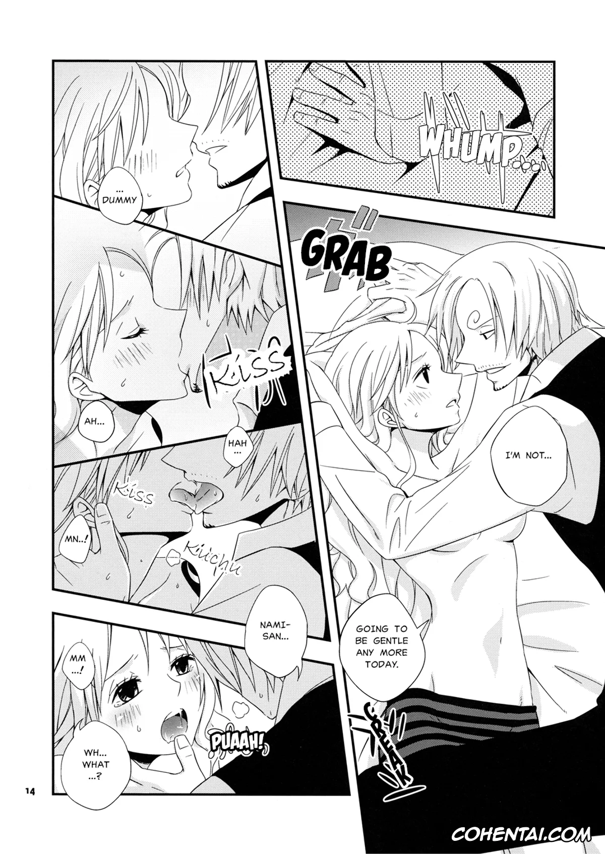One Piece hentai, Nami hentai, Sanji Vinsmoke hentai, Young And Pretty Lover (One Piece), pagina 15