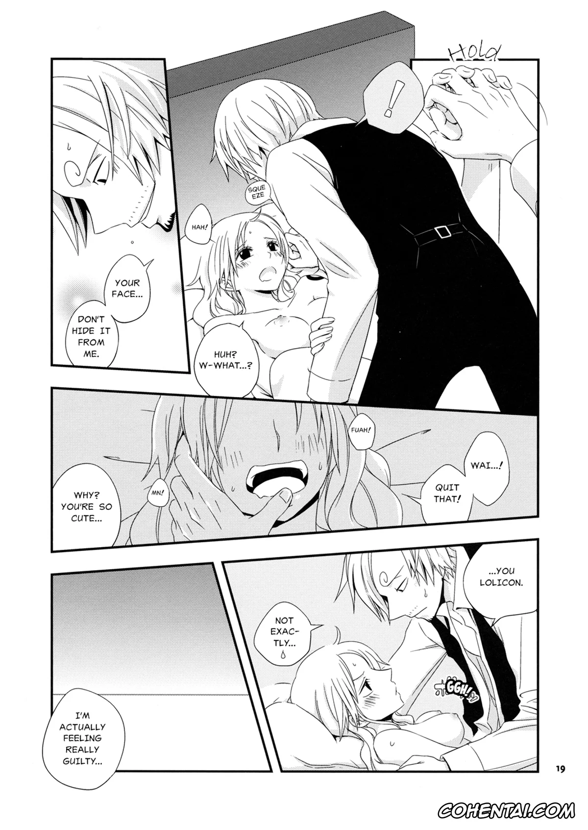 One Piece porno, Nami porno, Sanji Vinsmoke porno, Young And Pretty Lover (One Piece), pagina 20