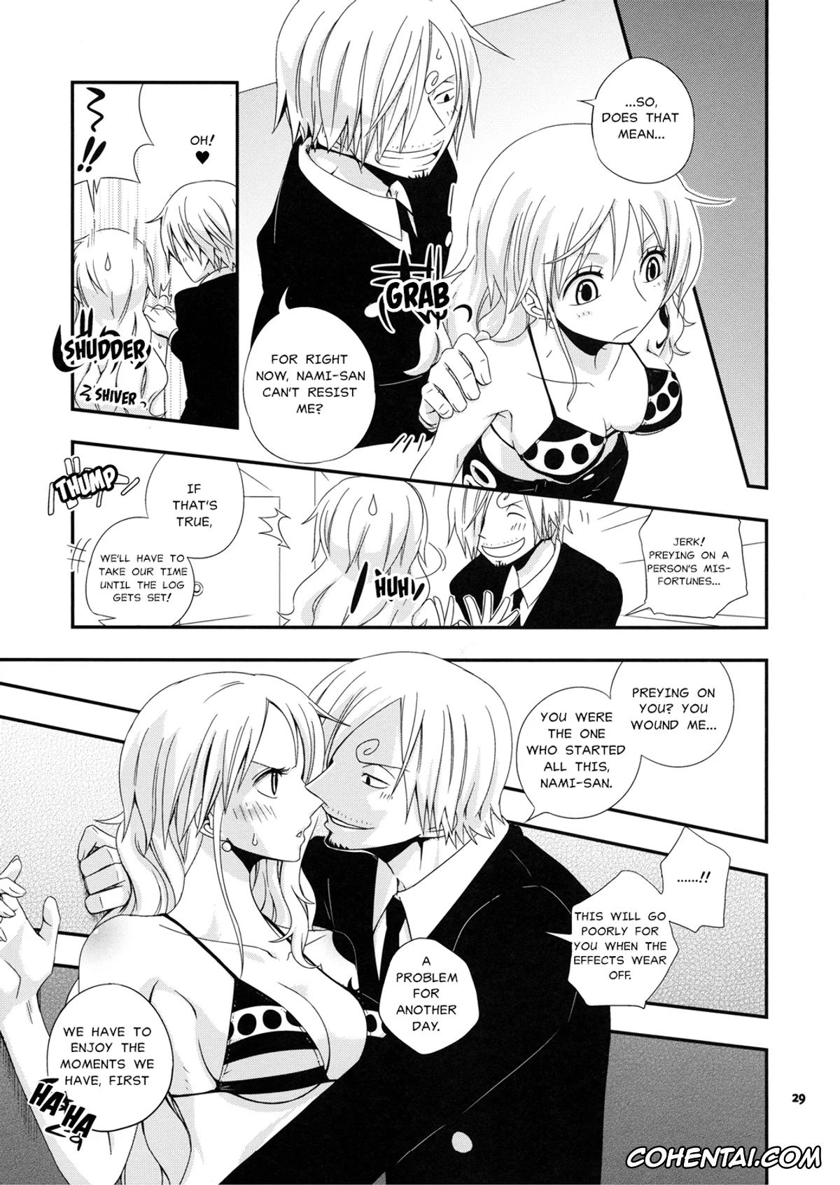 One Piece hentai, Nami hentai, Sanji Vinsmoke hentai, Young And Pretty Lover (One Piece), pagina 30