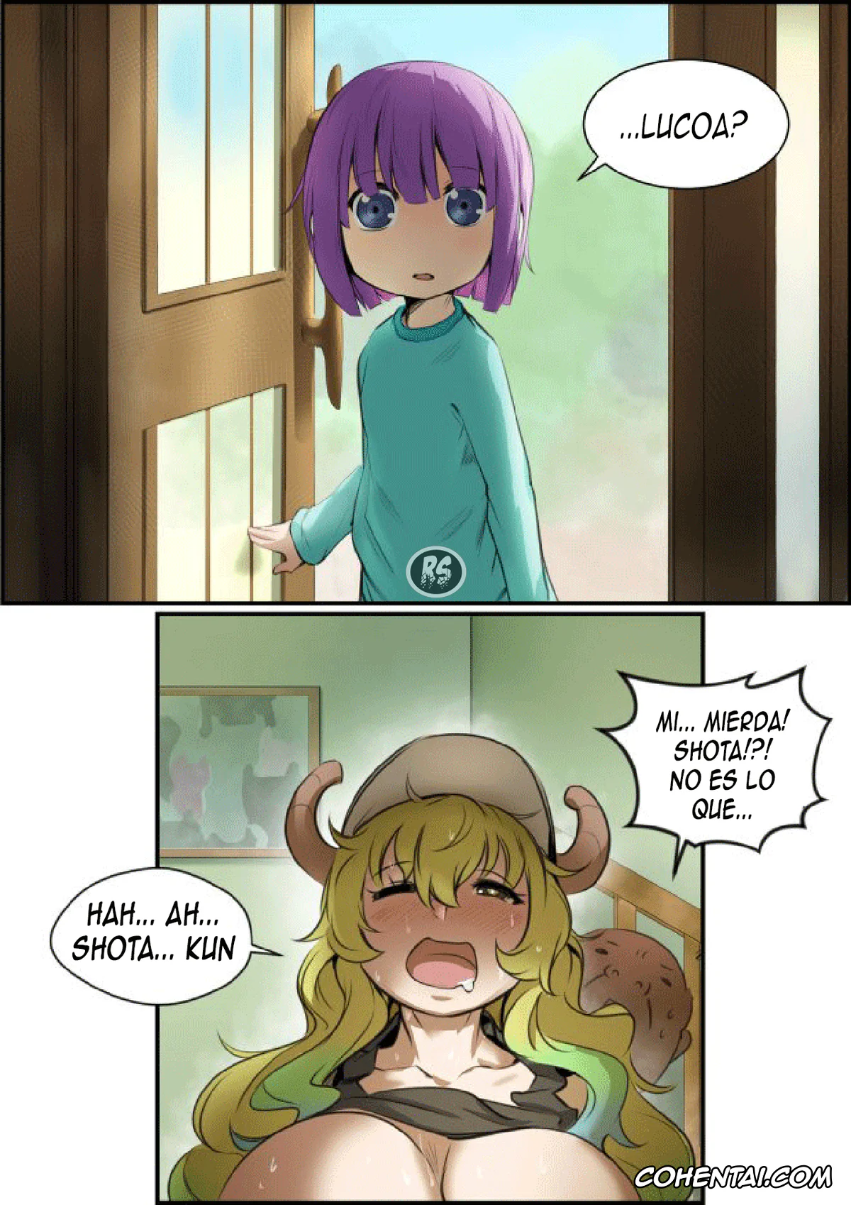 Kobayashi-san-chi no Maid Dragon xxx, Quetzalcoatl xxx, Lucoa X Oji-san (Kobayashi-san-chi no Maid Dragon), pagina 7