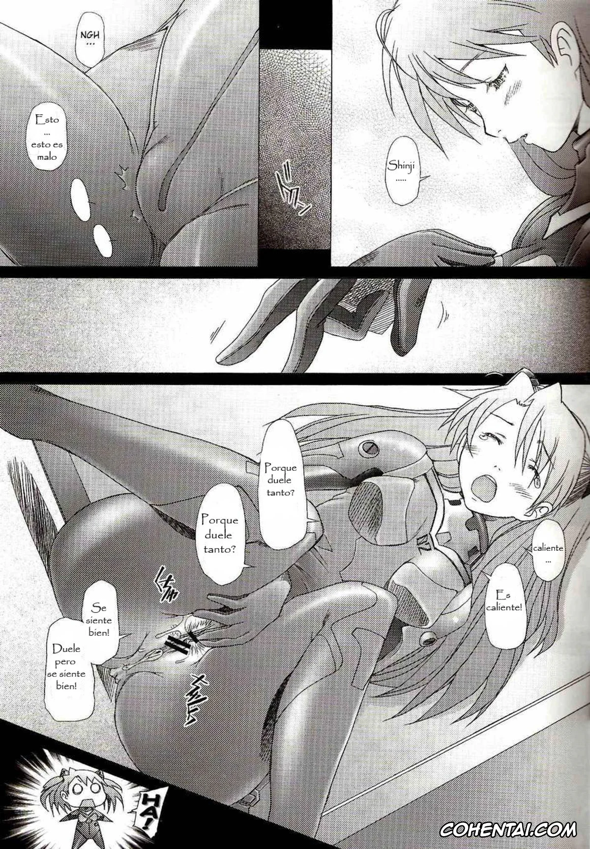 Neon Genesis Evangelion hentai, Asuka Langley Soryu hentai, Shinji Ikari hentai, Confusion LEVEL A (Neon Genesis Evangelion), pagina 12