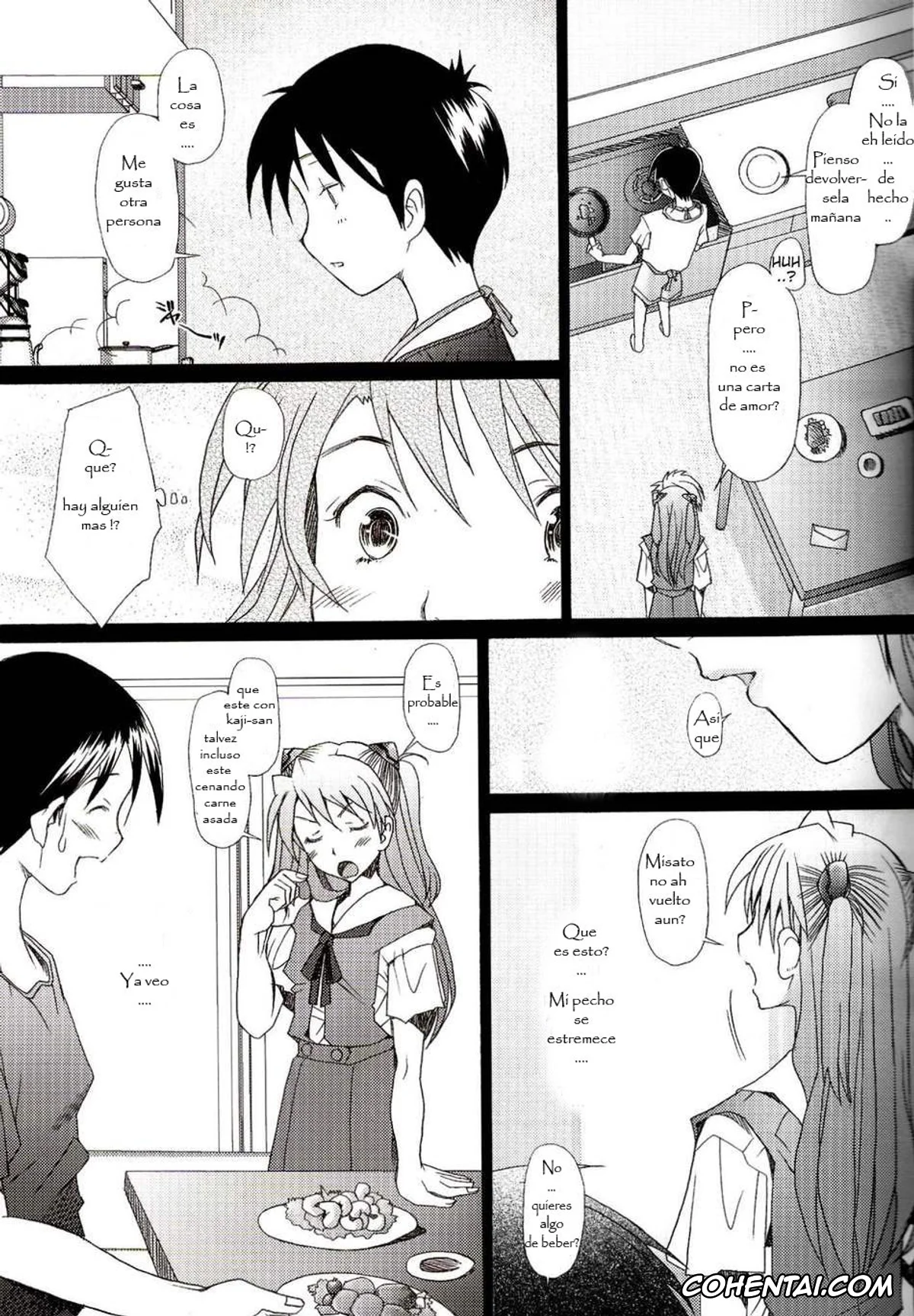 Neon Genesis Evangelion porno, Asuka Langley Soryu porno, Shinji Ikari porno, Confusion LEVEL A (Neon Genesis Evangelion), pagina 14