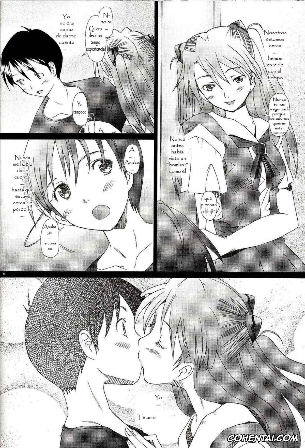 Neon Genesis Evangelion hentai, Asuka Langley Soryu hentai, Shinji Ikari hentai, Confusion LEVEL A (Neon Genesis Evangelion), pagina 15