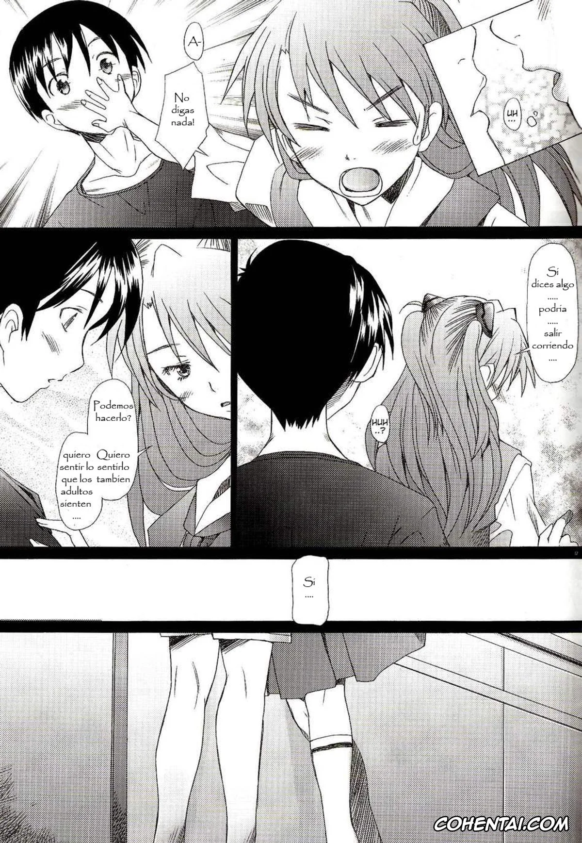 Neon Genesis Evangelion xxx, Asuka Langley Soryu xxx, Shinji Ikari xxx, Confusion LEVEL A (Neon Genesis Evangelion), pagina 16