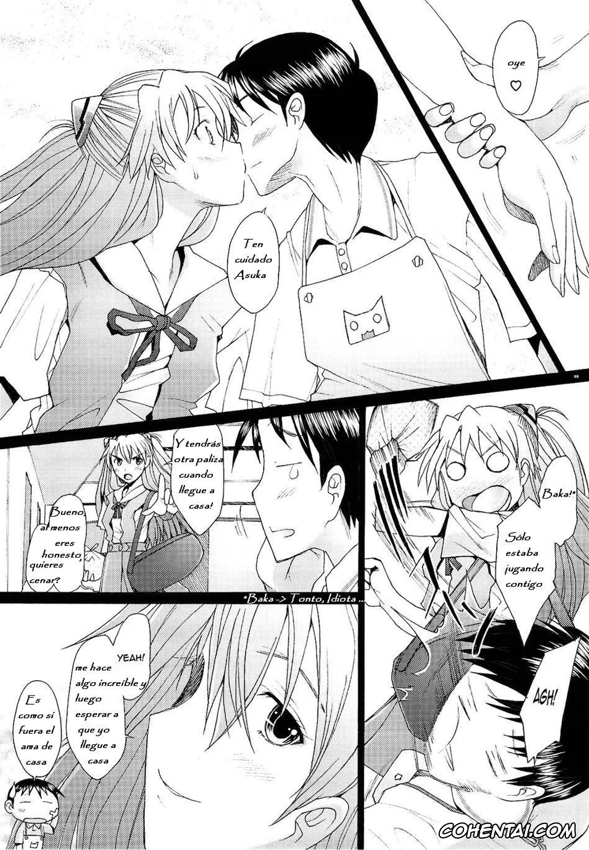 Neon Genesis Evangelion hentai, Asuka Langley Soryu hentai, Shinji Ikari hentai, Confusion LEVEL A Vol. 3 (Rebuild of Evangelion), pagina 3