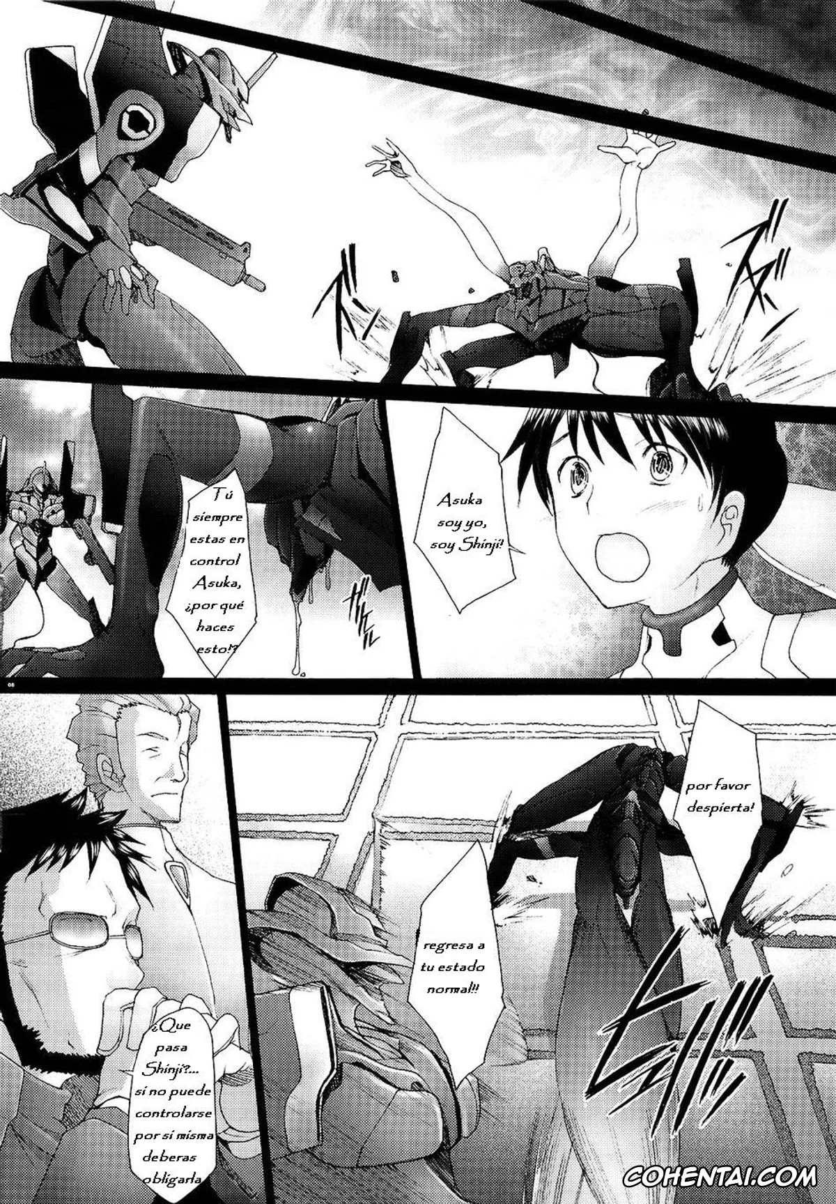 Neon Genesis Evangelion hentai, Asuka Langley Soryu hentai, Shinji Ikari hentai, Confusion LEVEL A Vol. 3 (Rebuild of Evangelion), pagina 6