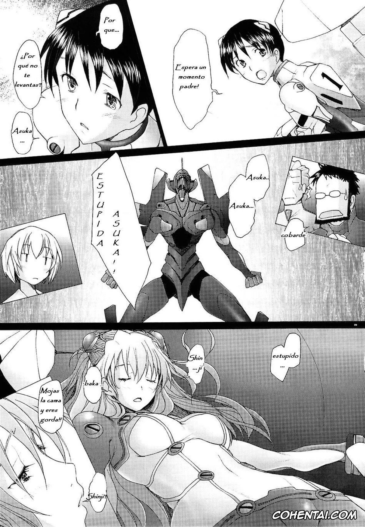 Neon Genesis Evangelion xxx, Asuka Langley Soryu xxx, Shinji Ikari xxx, Confusion LEVEL A Vol. 3 (Rebuild of Evangelion), pagina 7