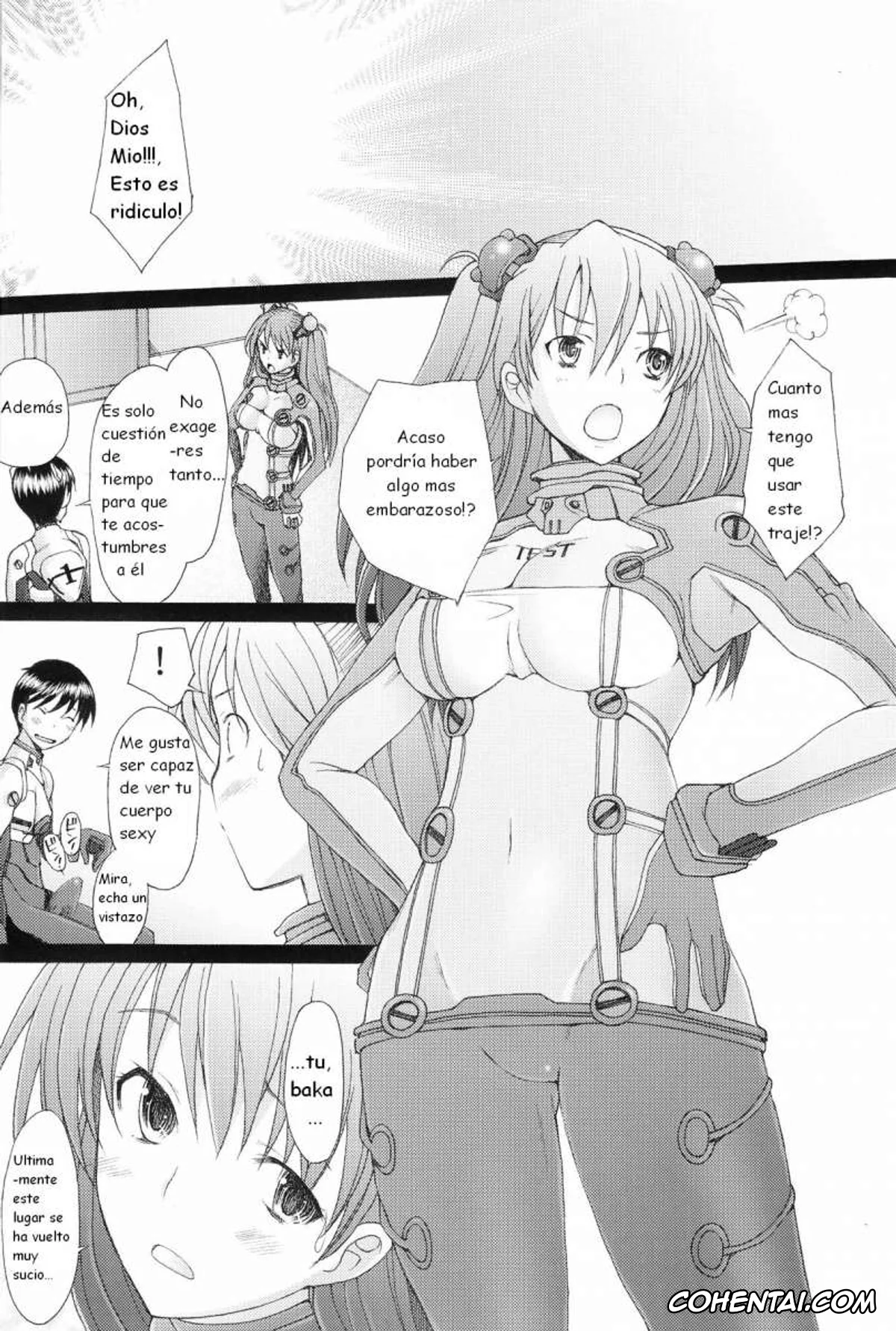 Neon Genesis Evangelion xxx, Asuka Langley Soryu xxx, Shinji Ikari xxx, Confusion LEVEL A Vol. 4 (Rebuild of Evangelion), pagina 4