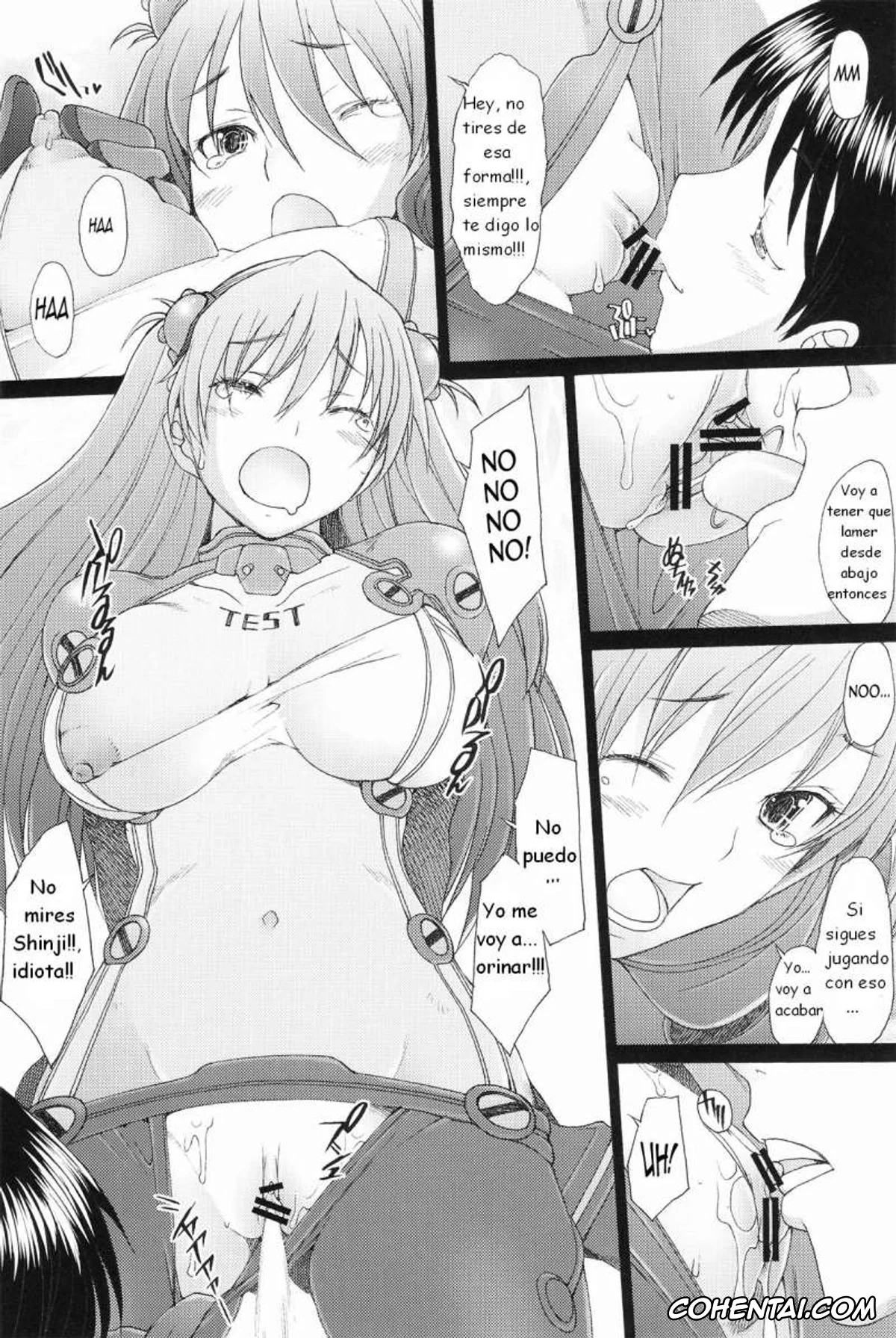 Neon Genesis Evangelion hentai, Asuka Langley Soryu hentai, Shinji Ikari hentai, Confusion LEVEL A Vol. 4 (Rebuild of Evangelion), pagina 6