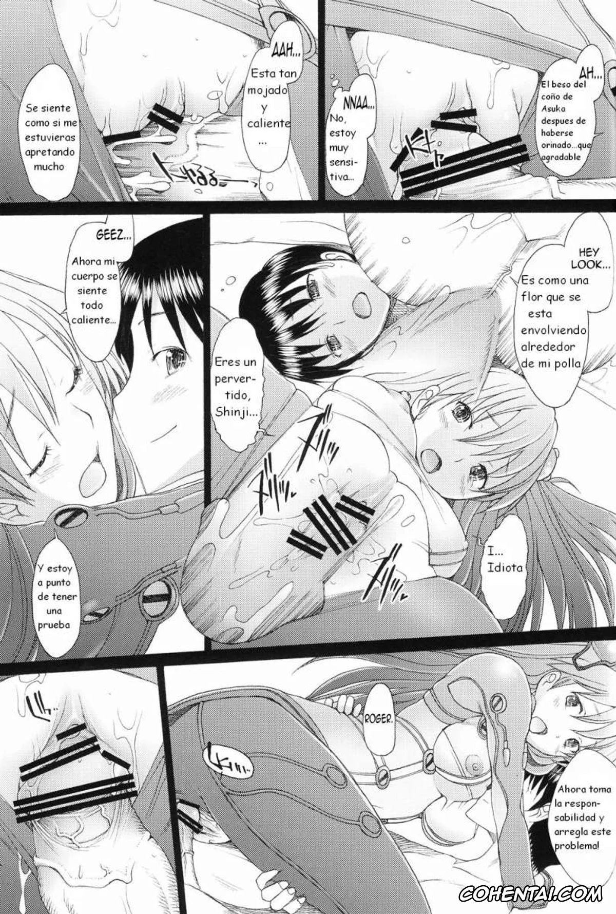 Neon Genesis Evangelion xxx, Asuka Langley Soryu xxx, Shinji Ikari xxx, Confusion LEVEL A Vol. 4 (Rebuild of Evangelion), pagina 7