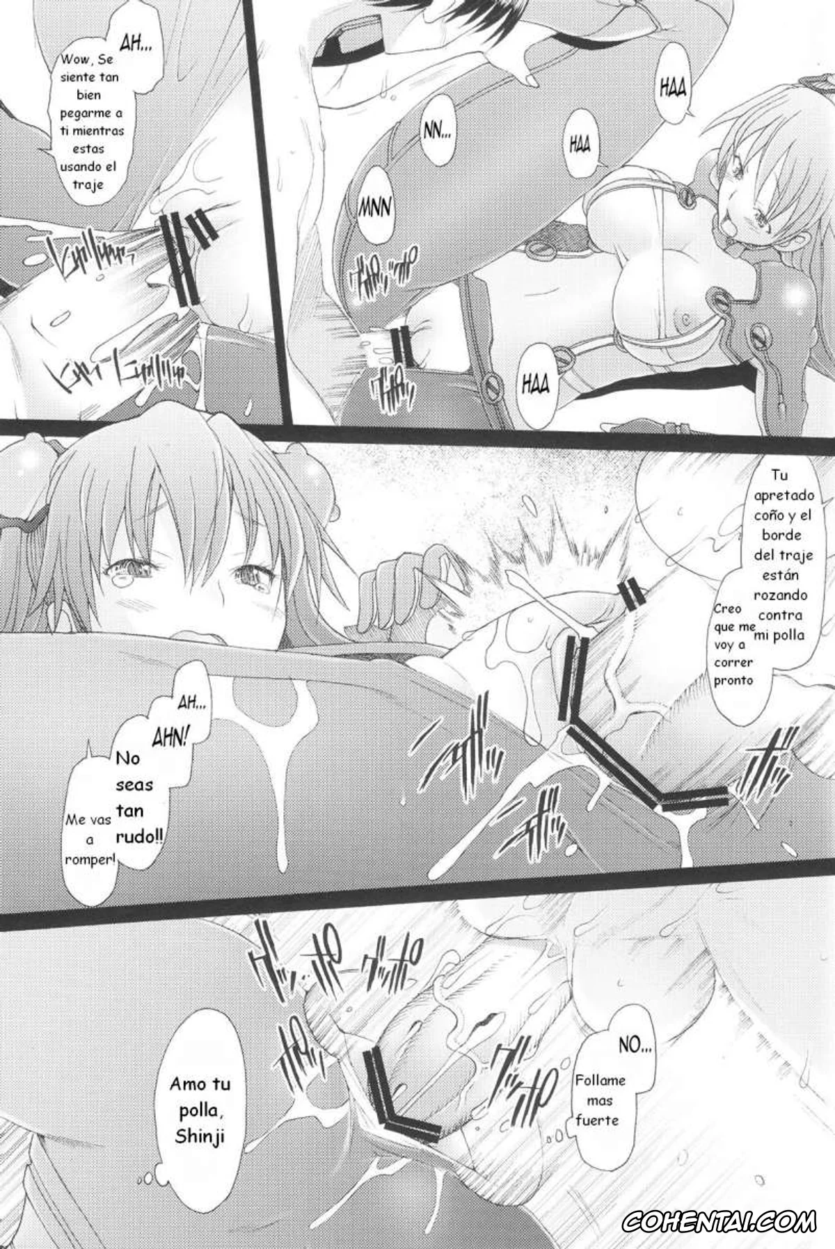 Neon Genesis Evangelion hentai, Asuka Langley Soryu hentai, Shinji Ikari hentai, Confusion LEVEL A Vol. 4 (Rebuild of Evangelion), pagina 9
