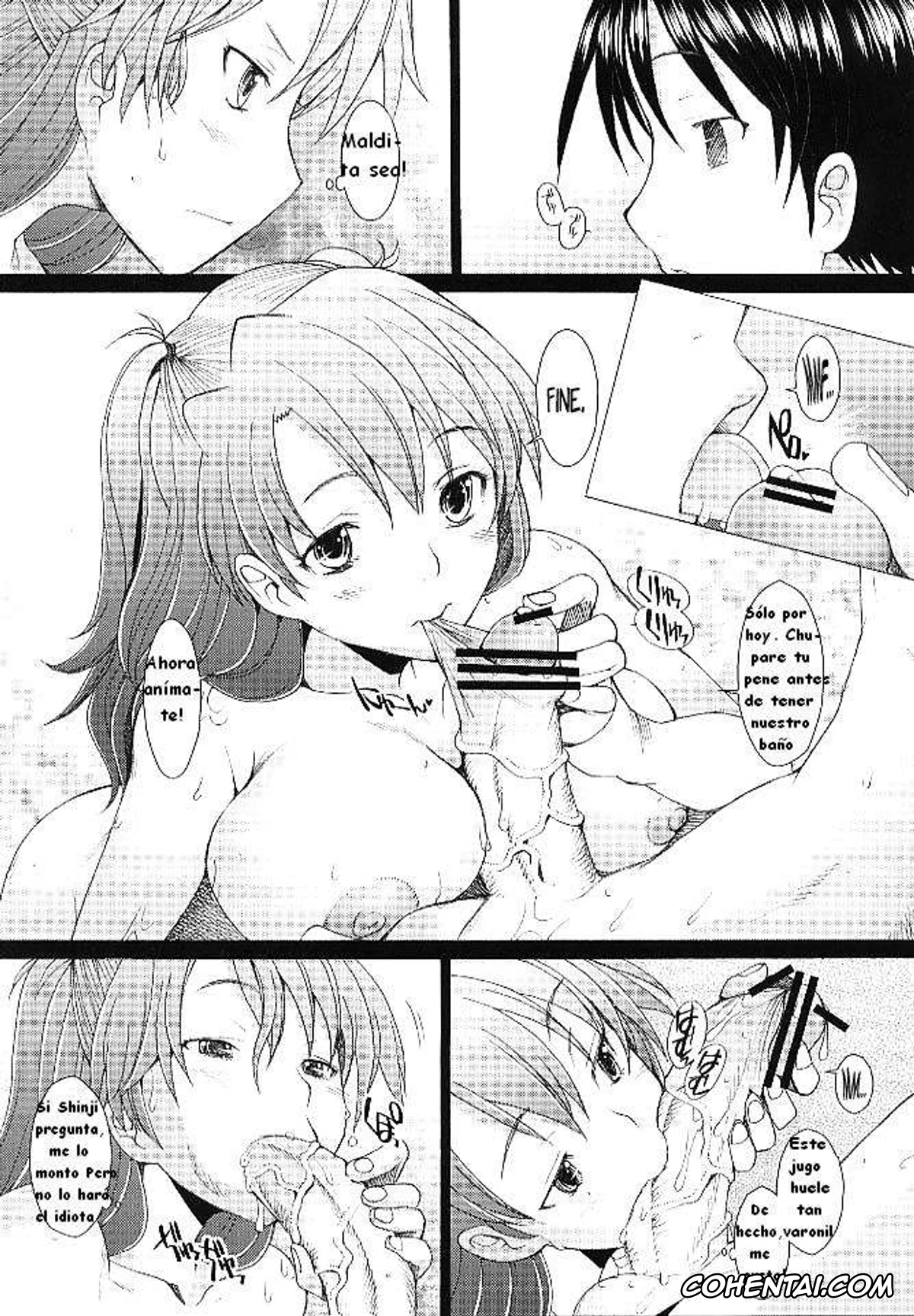 Neon Genesis Evangelion porno, Asuka Langley Soryu porno, Shinji Ikari porno, Confusion LEVEL A ver.5 (Neon Genesis Evangelion), pagina 8