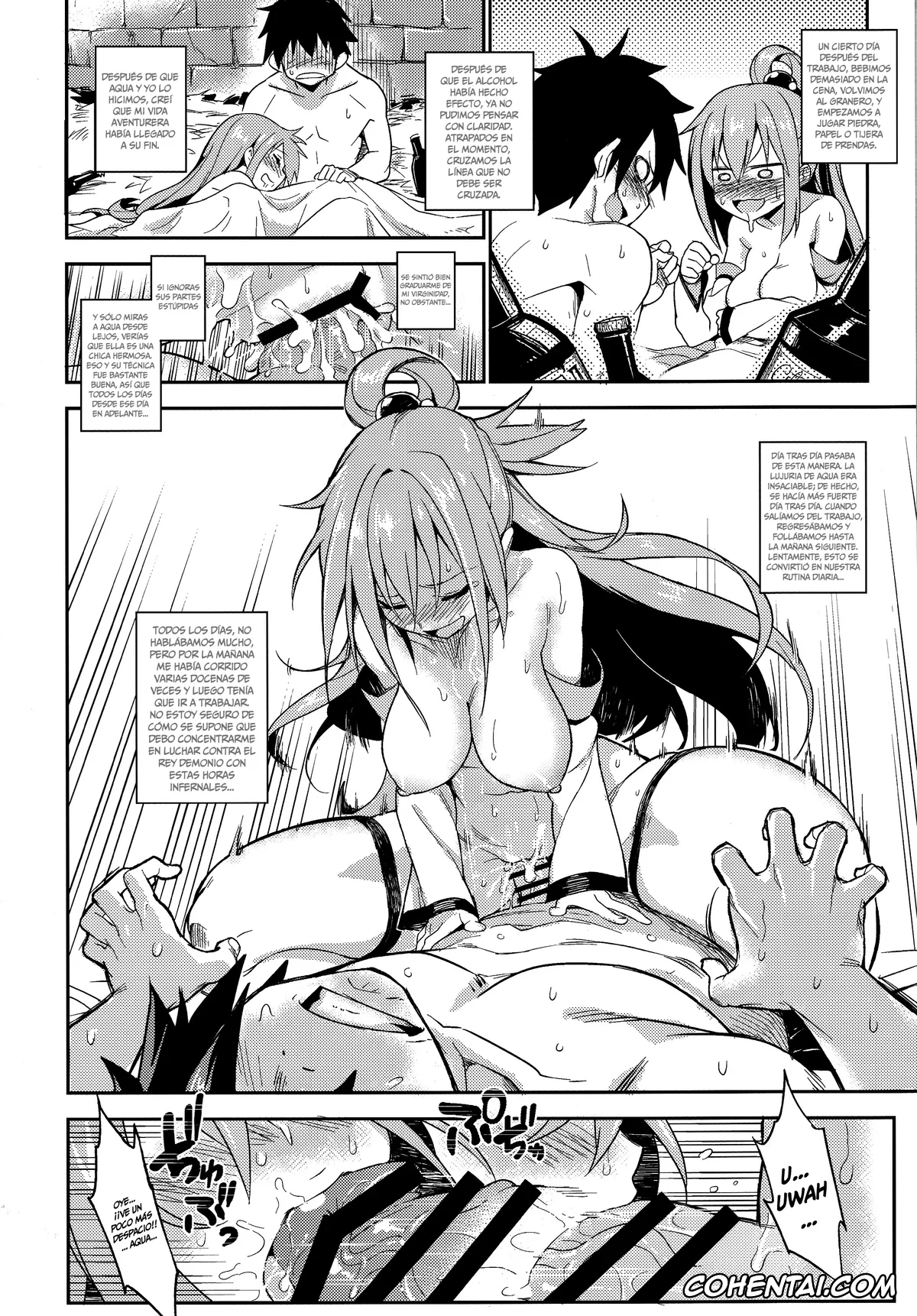Kono Subarashii Sekai ni Syukufuku o! porno, Aqua porno, Kazuma Satou porno, Kono Subarashii Sekai ni Teisou o!! (Kono Subarashii Sekai ni Syukufuku o!), pagina 5