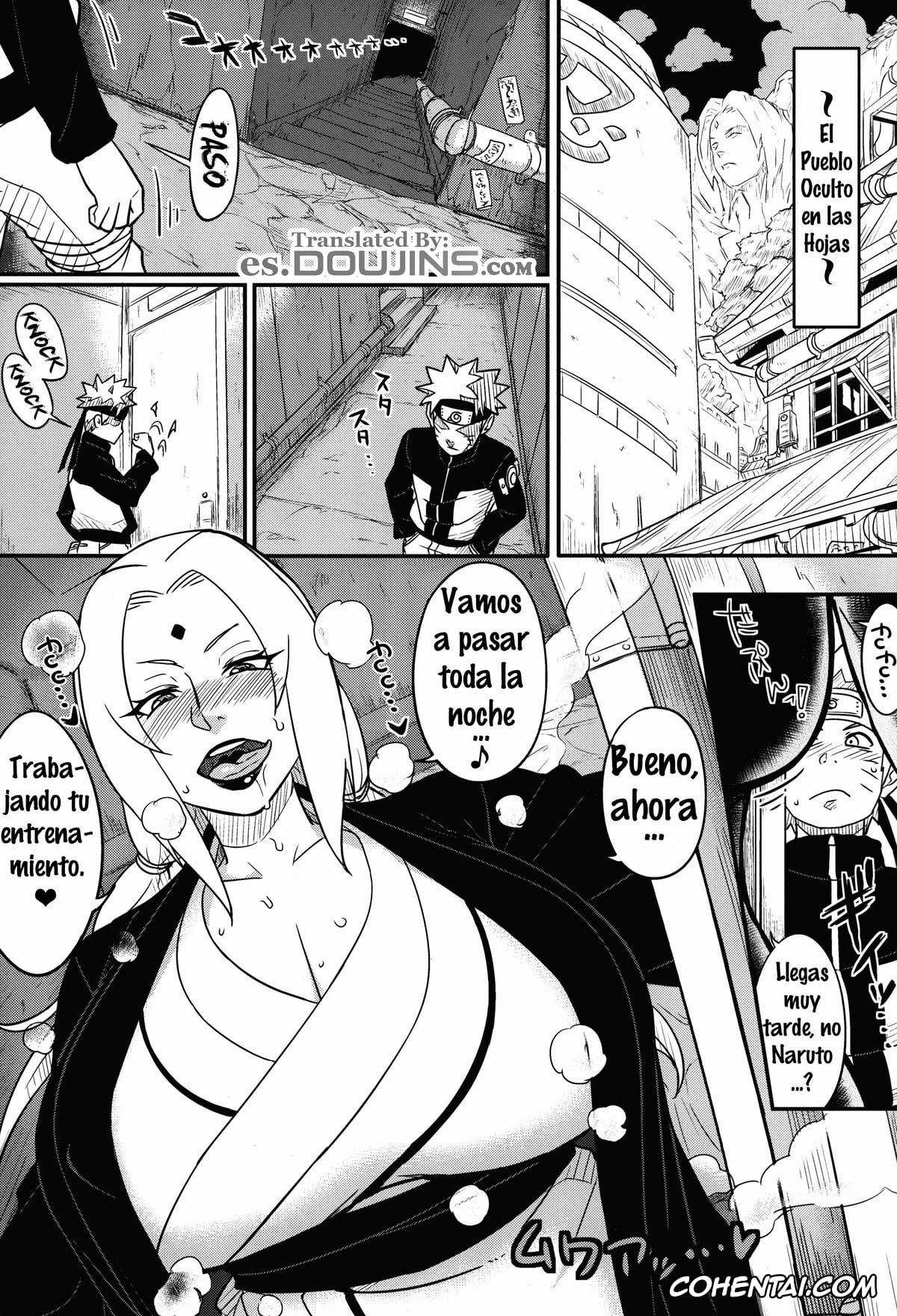 NARUTO porno, Naruto Uzumaki porno, Tsunade porno, Jukumitsuki Intouden Maki no Ichi (Naruto), pagina 2