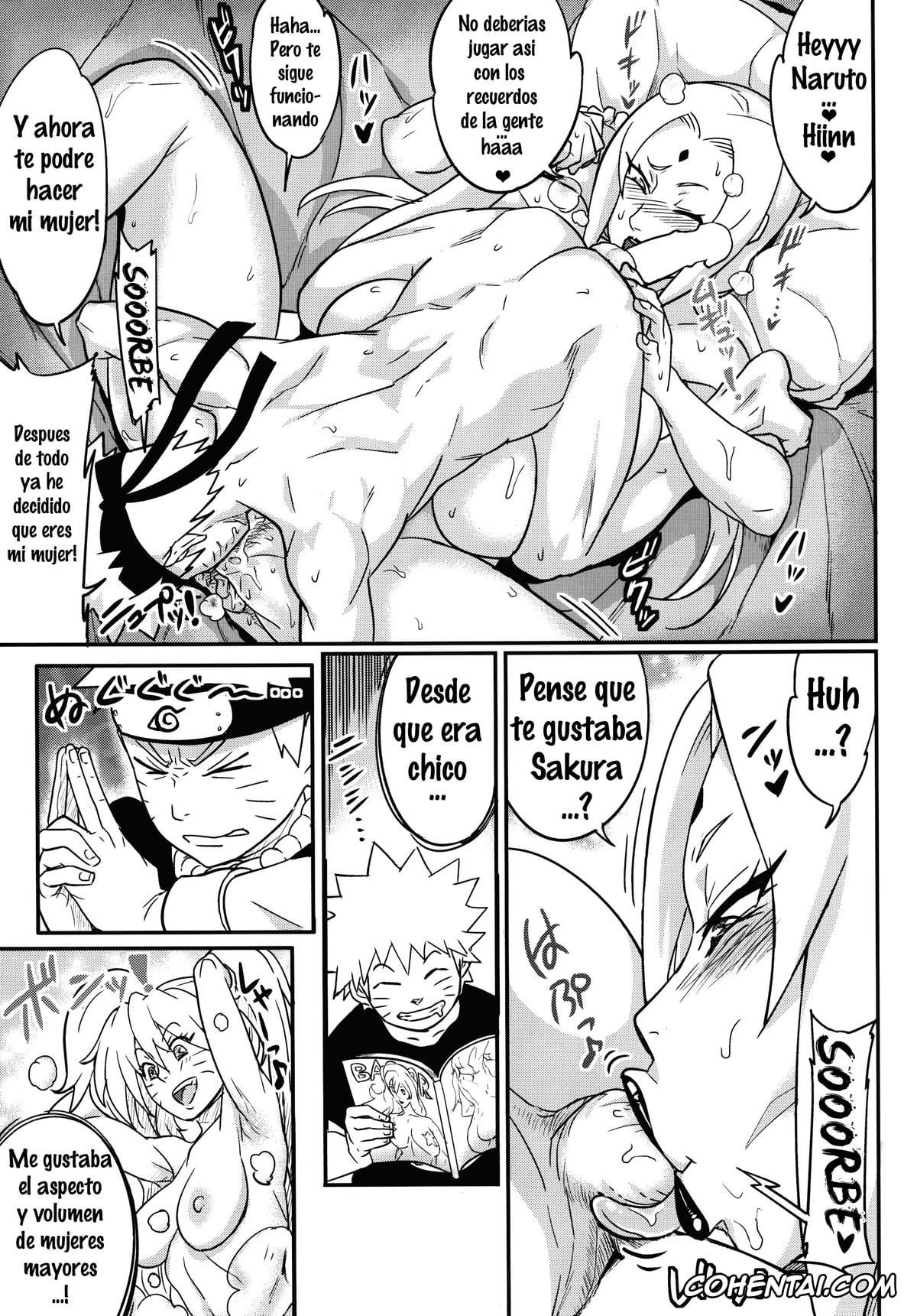 NARUTO xxx, Naruto Uzumaki xxx, Tsunade xxx, Jukumitsuki Intouden Maki no Ichi (Naruto), pagina 16
