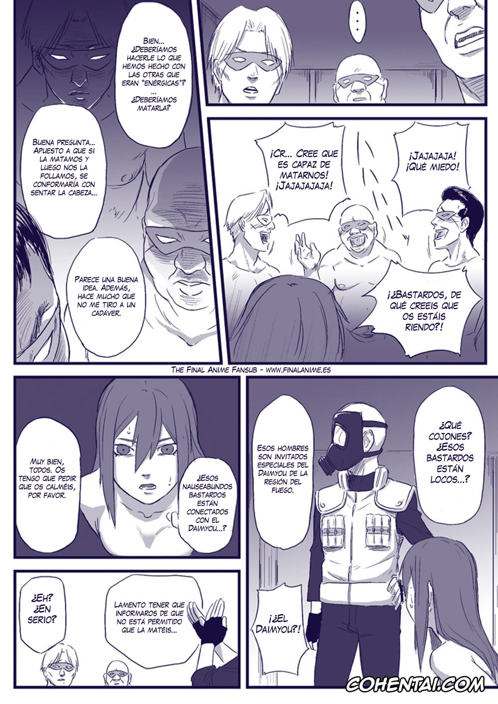 NARUTO hentai, Tayuya hentai, Ninja Izonshou Vol. 2 (Naruto), pagina 6