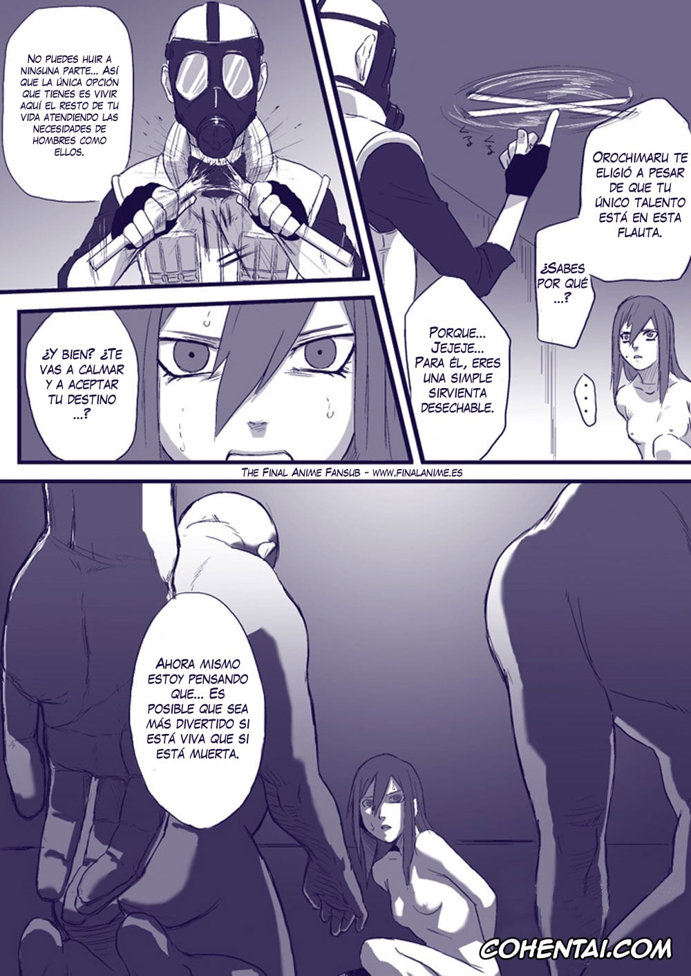 NARUTO porno, Tayuya porno, Ninja Izonshou Vol. 2 (Naruto), pagina 8
