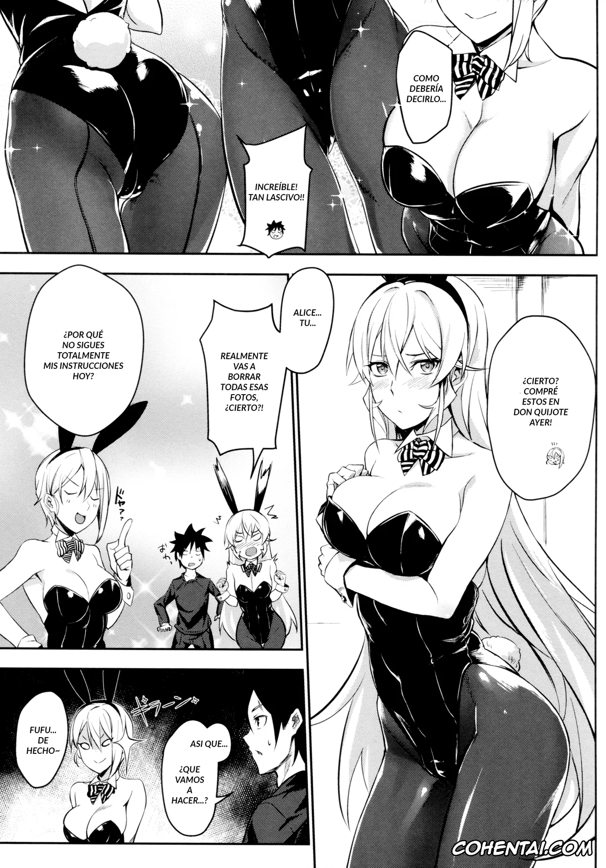Shokugeki no Soma porno, Alice Nakiri porno, Erina Nakiri porno, Souma Yukihira porno, Secret Recipe 2-shiname (Shokugeki no Soma), pagina 8