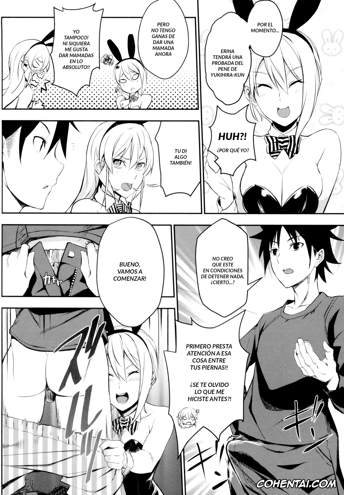 Shokugeki no Soma hentai, Alice Nakiri hentai, Erina Nakiri hentai, Souma Yukihira hentai, Secret Recipe 2-shiname (Shokugeki no Soma), pagina 9
