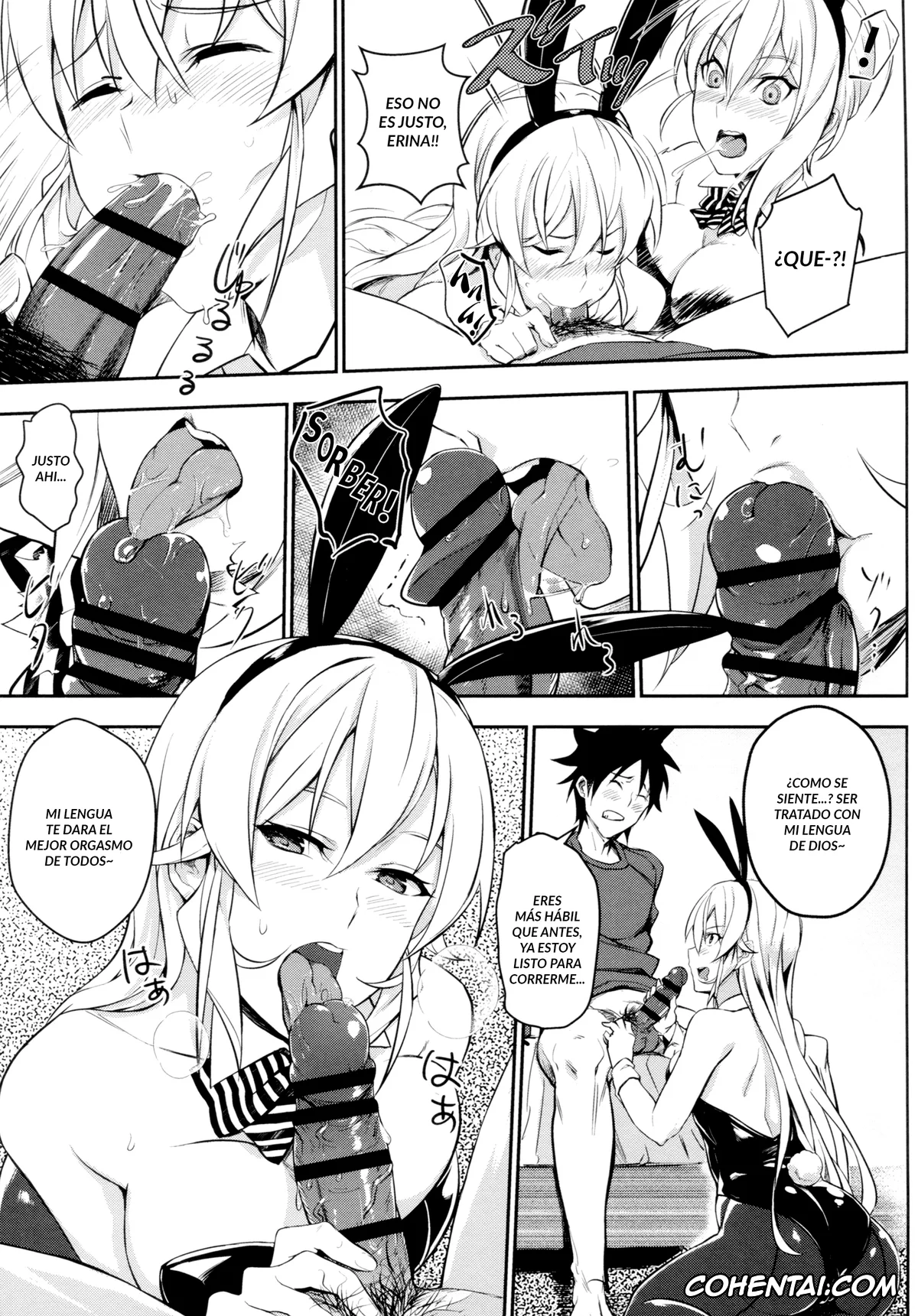 Shokugeki no Soma hentai, Alice Nakiri hentai, Erina Nakiri hentai, Souma Yukihira hentai, Secret Recipe 2-shiname (Shokugeki no Soma), pagina 12